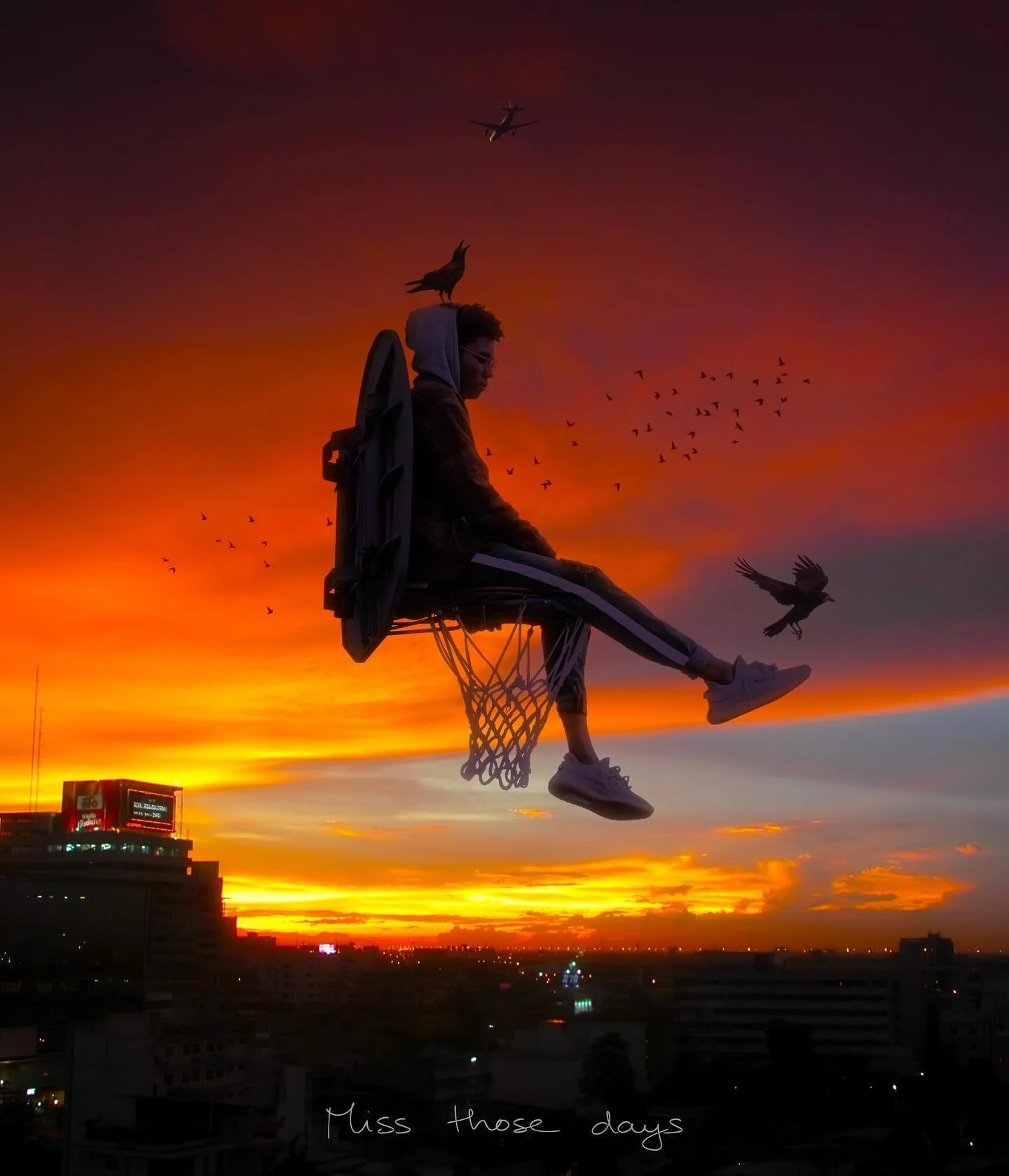 You ever miss those days ? 🌆 
.
.
🎨💻 #madewithphotoshop