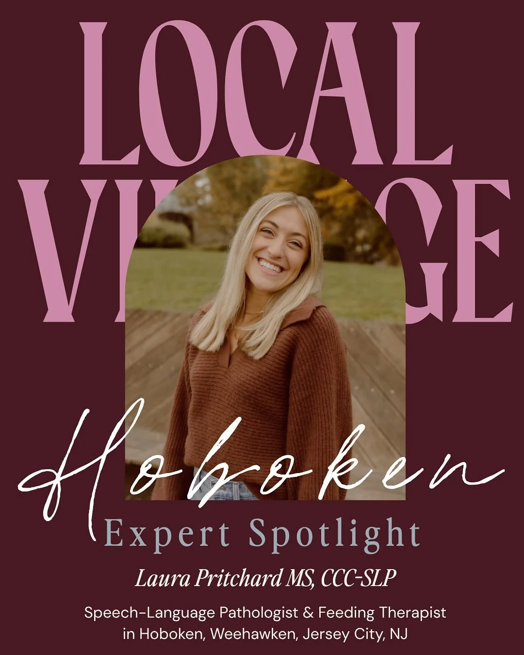 Meet Laura Pritchard, MS, CCC-SLP &mdash; a Hoboken-based speech&ndash;language pathologist and feeding therapist dedicated to supporting babies, toddlers, preschoolers, and school-aged children right here in our community. 💛

Laura provides individ
