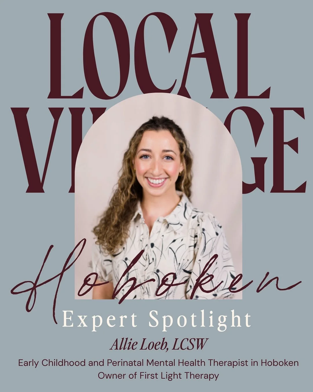 Meet Allie Loeb, LCSW &mdash; an early childhood and perinatal mental health therapist supporting children, parents, and families right here in Hoboken. 💛

Allie brings over a decade of experience working with children and new moms across schools, c