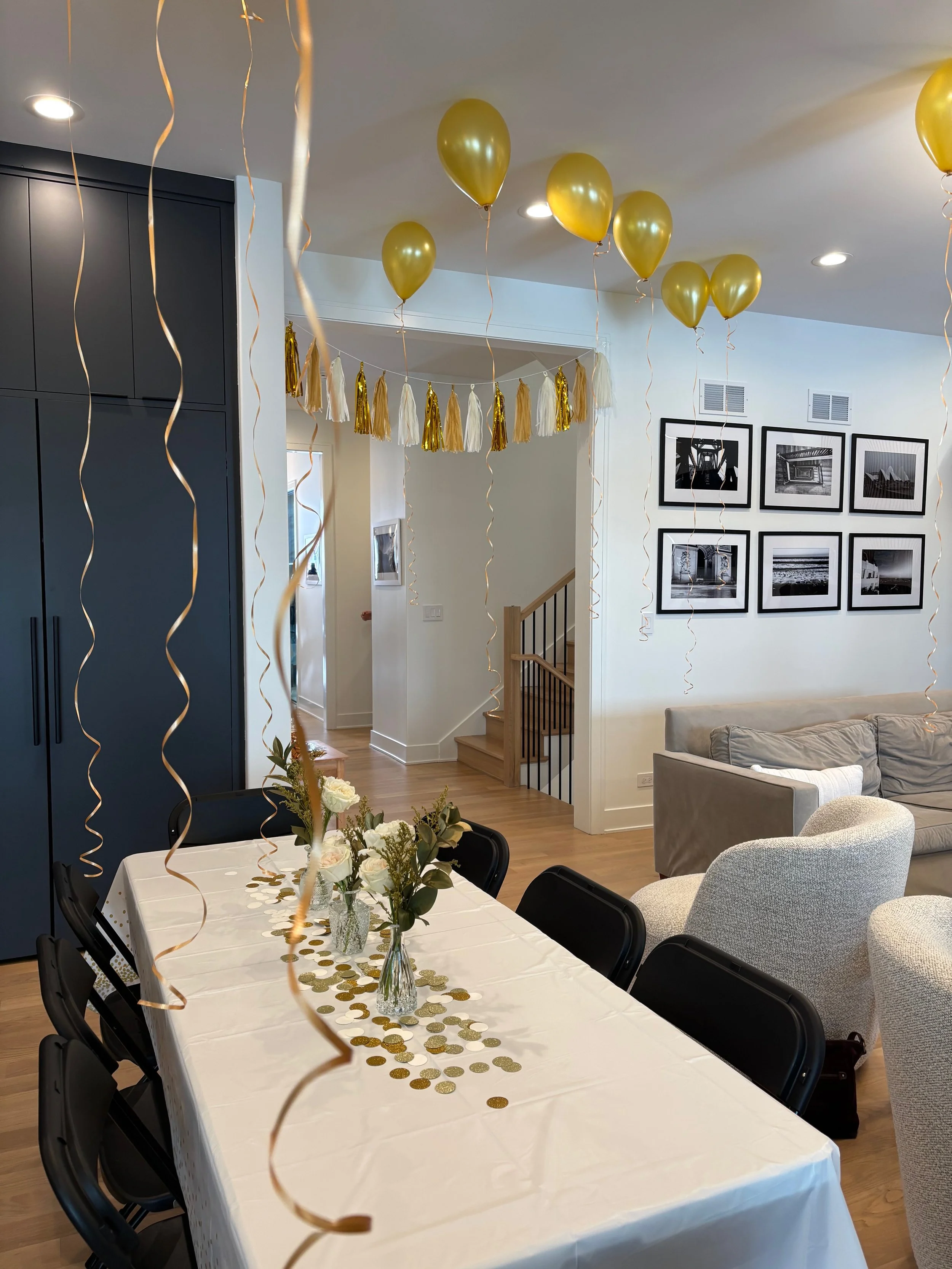 Third birthday party prep