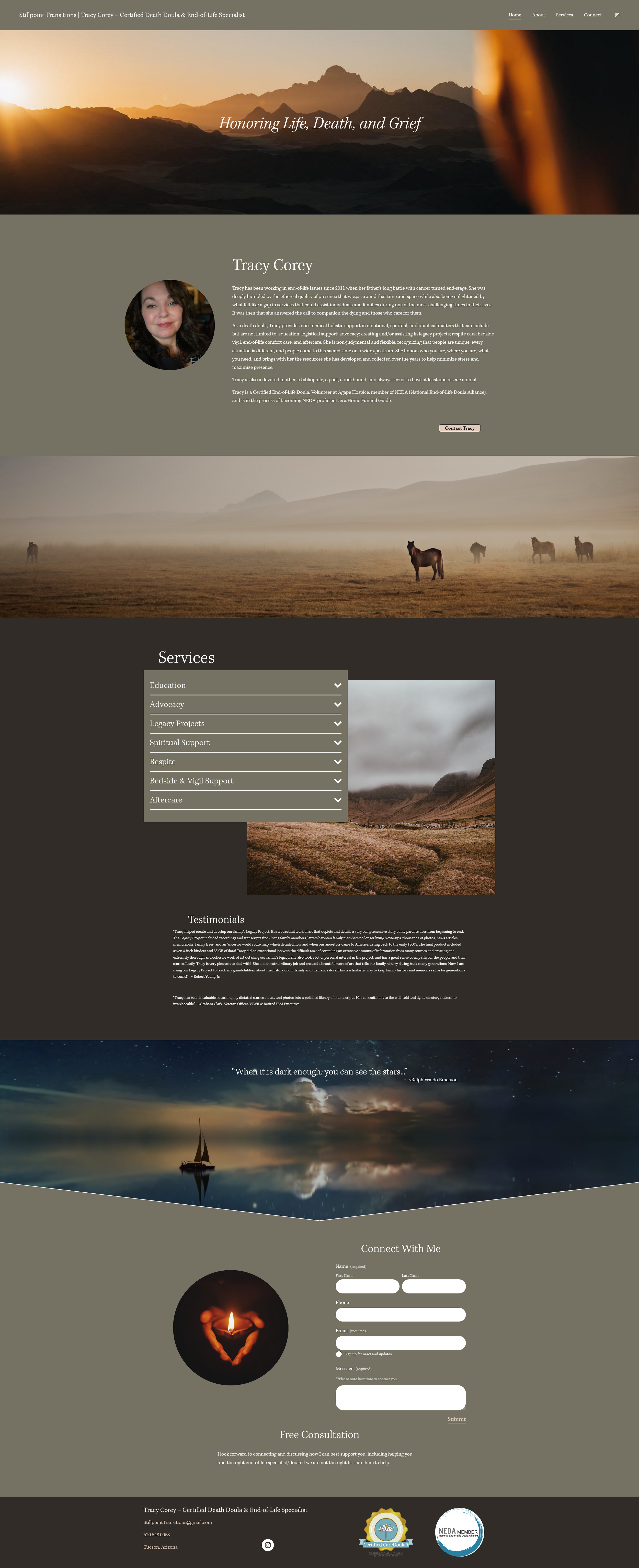 Stillpoint Transitions