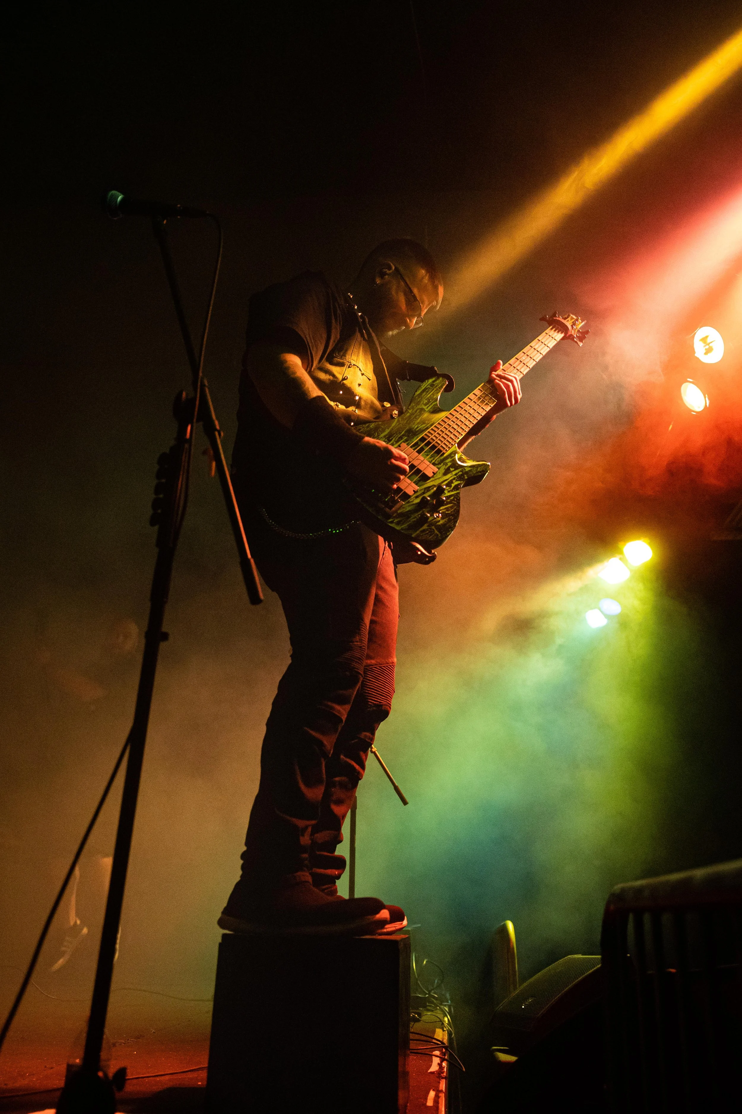 Reaching for Reality - Bassist on Monitor-1.jpg