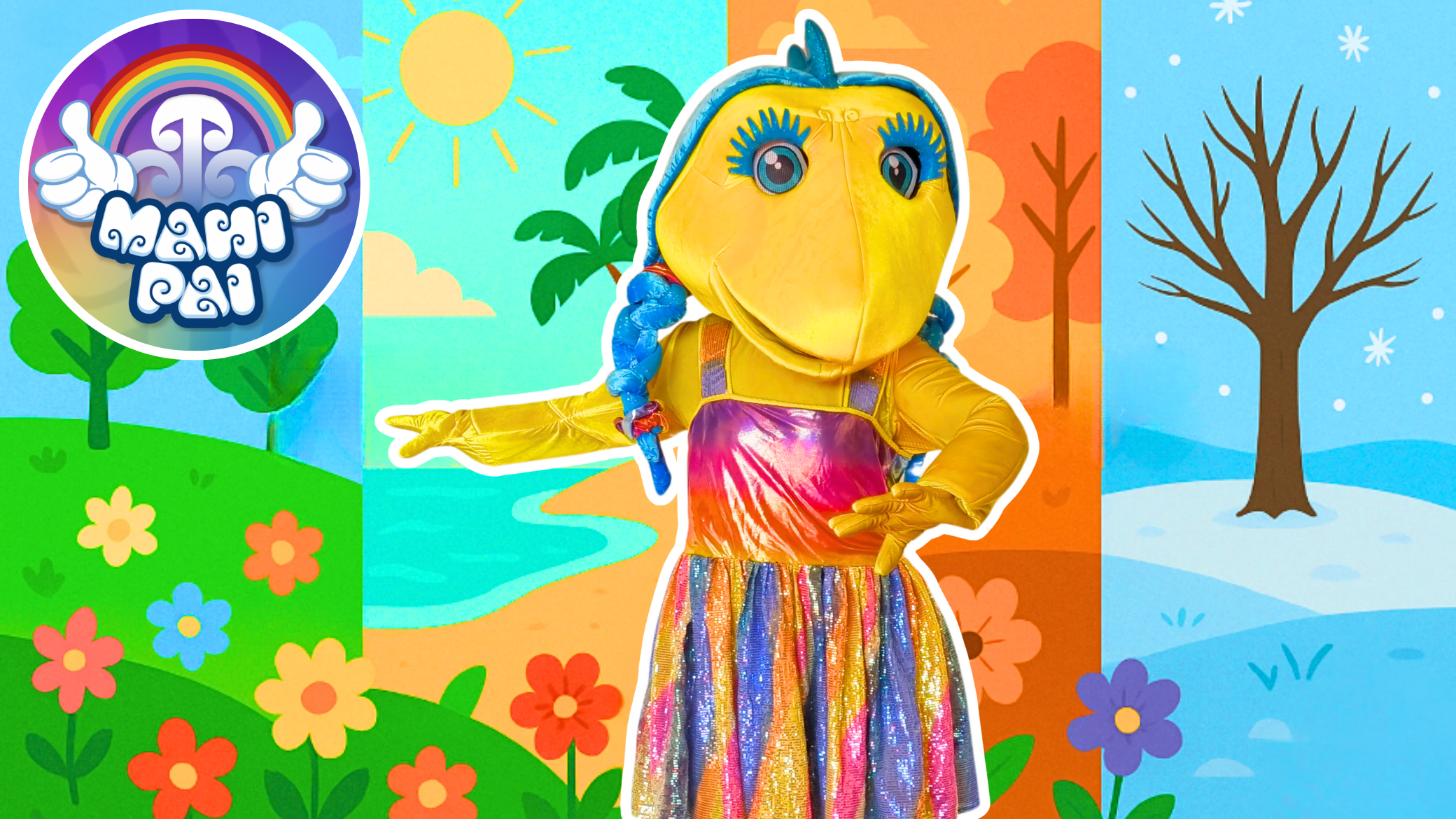 Learn Seasons + Dance With Kaitiaki 💛 Te Reo | NZSL