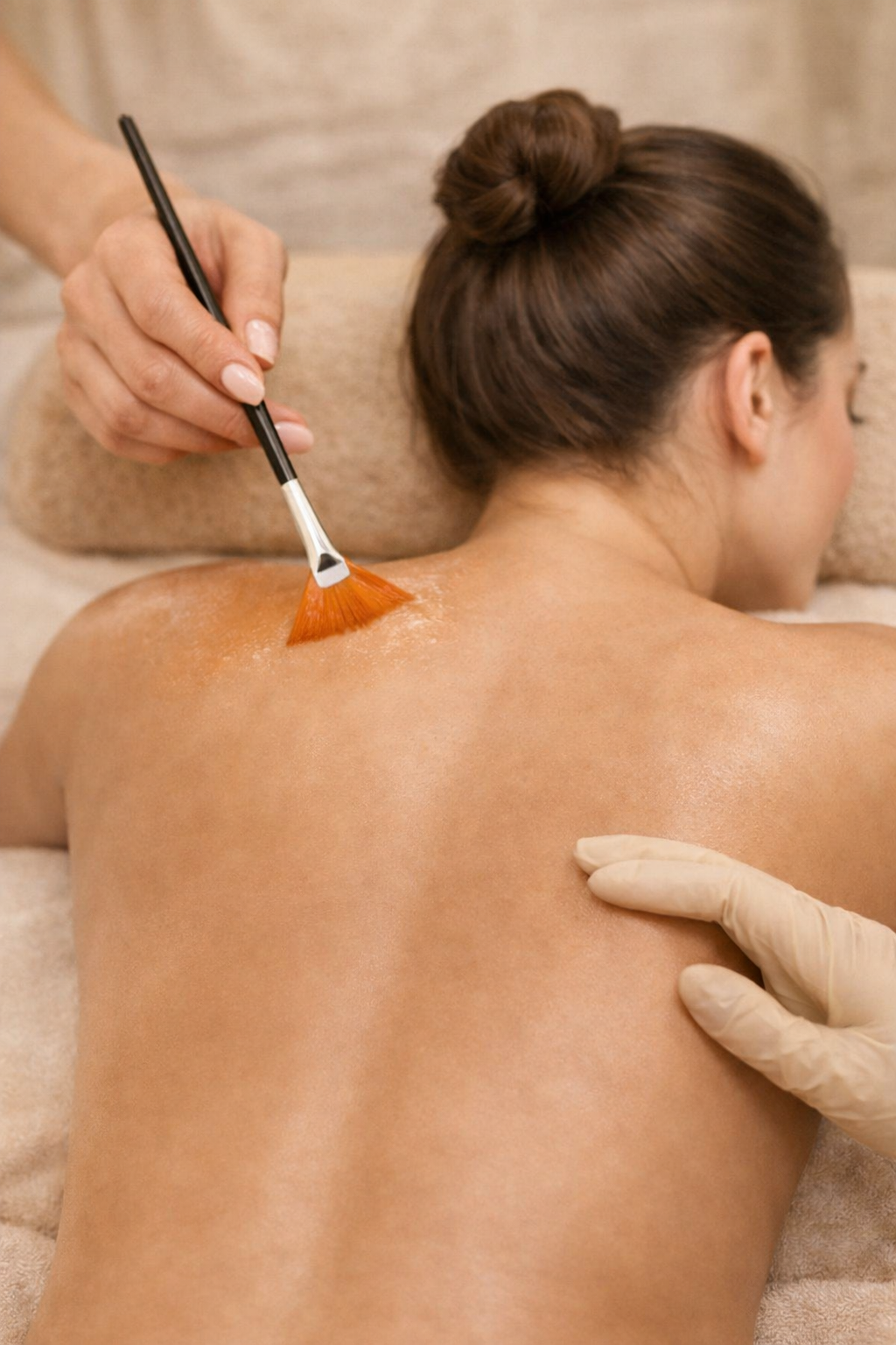 BioRePeel Gold: Clear Back Reset facial