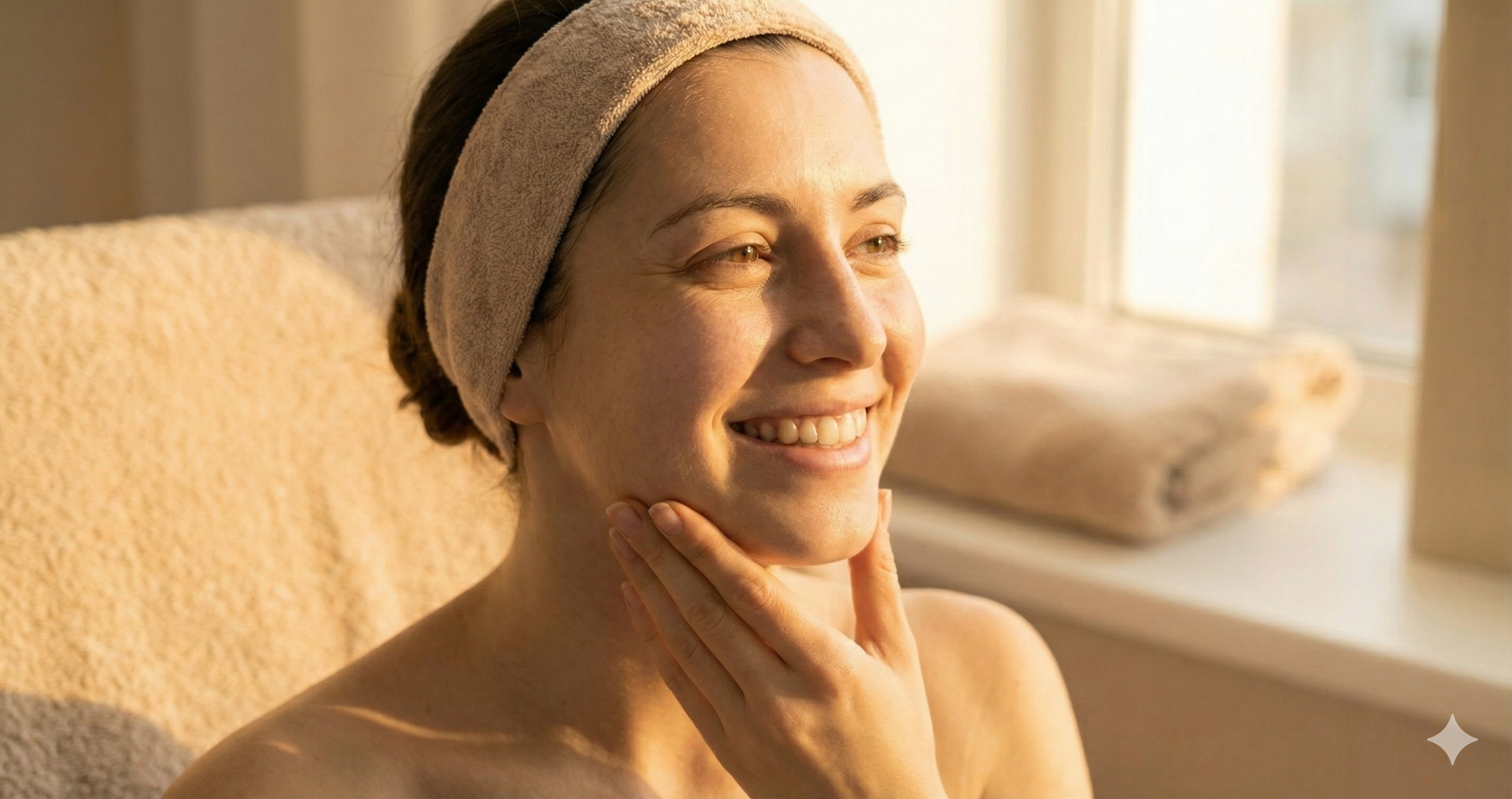 NYC Non-Surgical Facelift in Manhattan NYC with RF skin tightening, nano-needling infusion, LED mask, and cryo