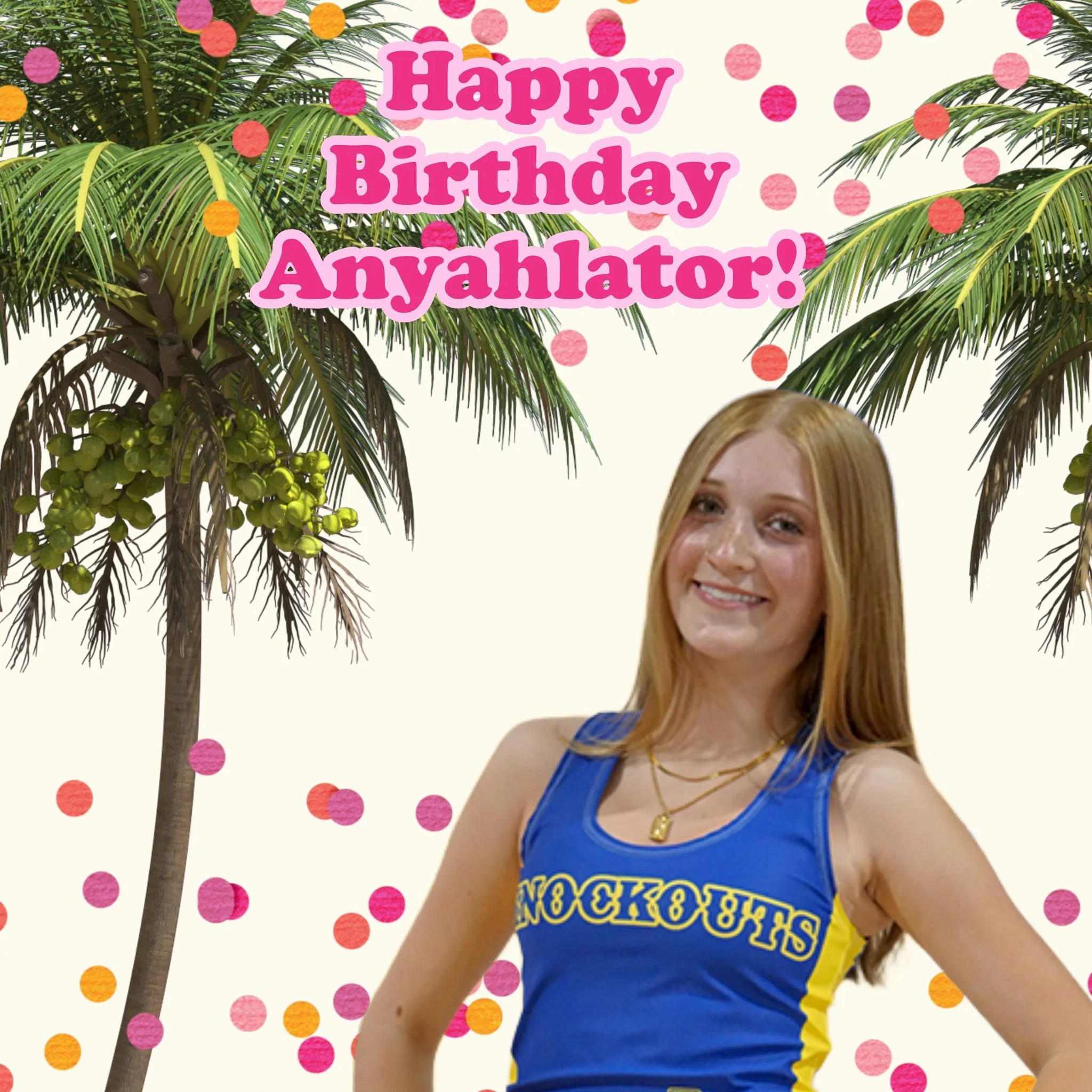 Who let July sneak up on our social media team??? Well...better late than never.  We hope the last few hours of your birthday are wonderful Anyahlator!
