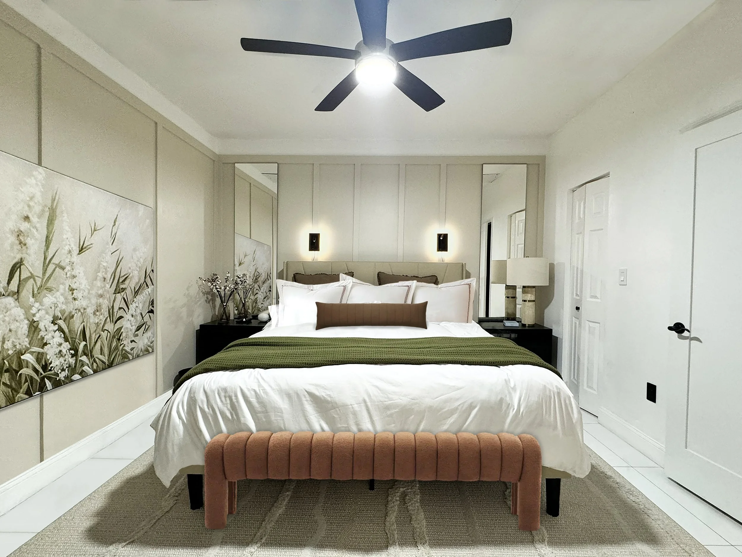 Chic Comfort: Elegant Guest Bedroom Transformation