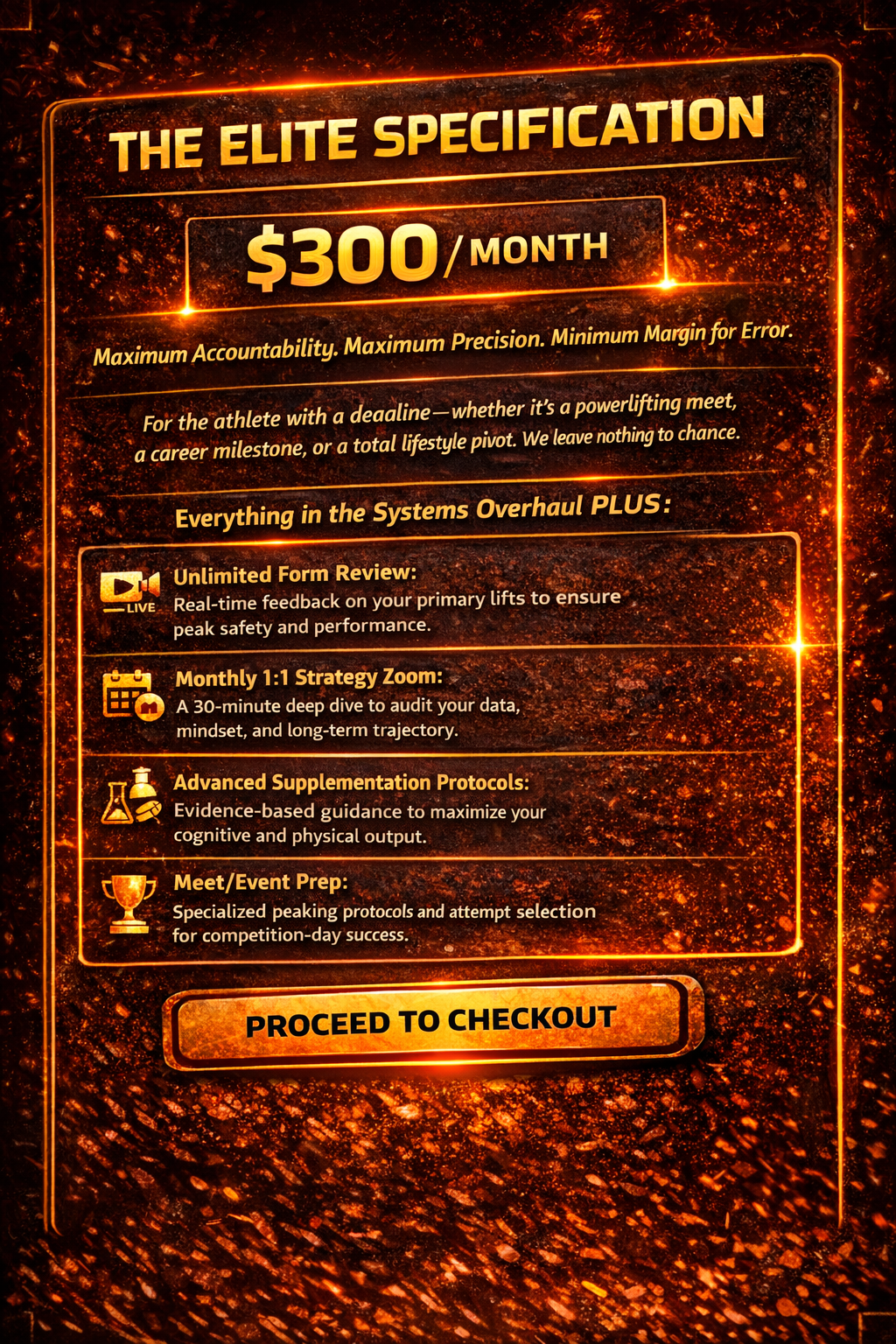 The Elite Specification