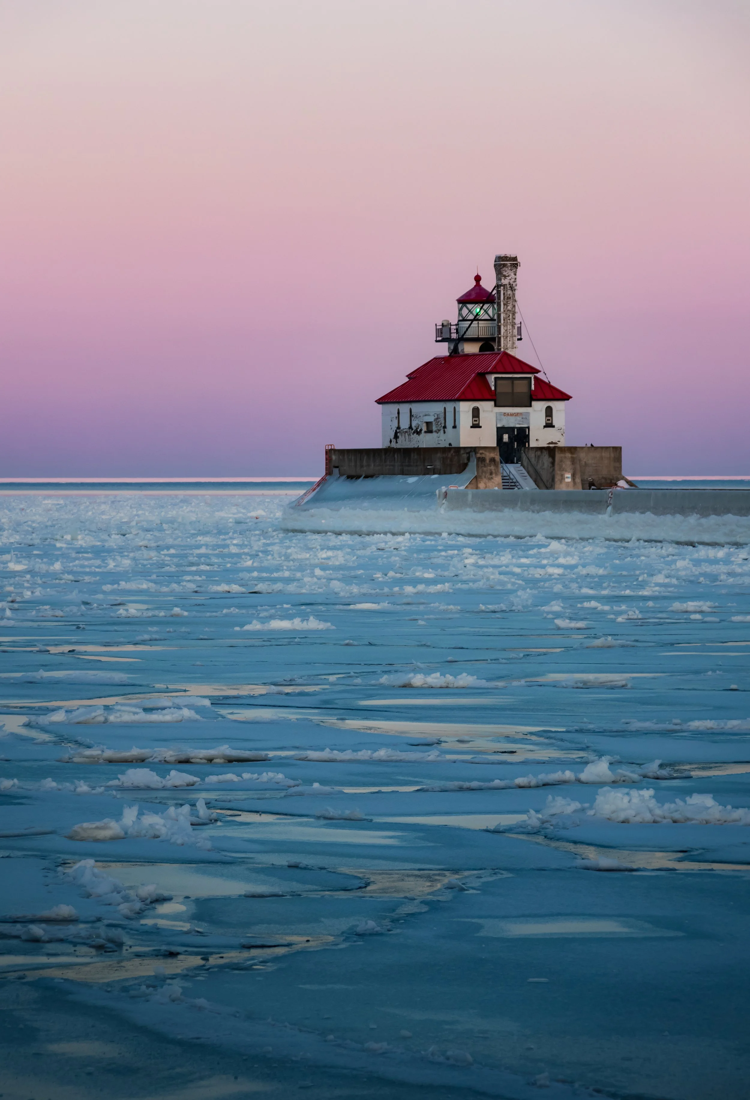 The lighthouses in Duluth will always remain a favorite of mine and many others. The ice and the pastel colors make this a favorite of mine.