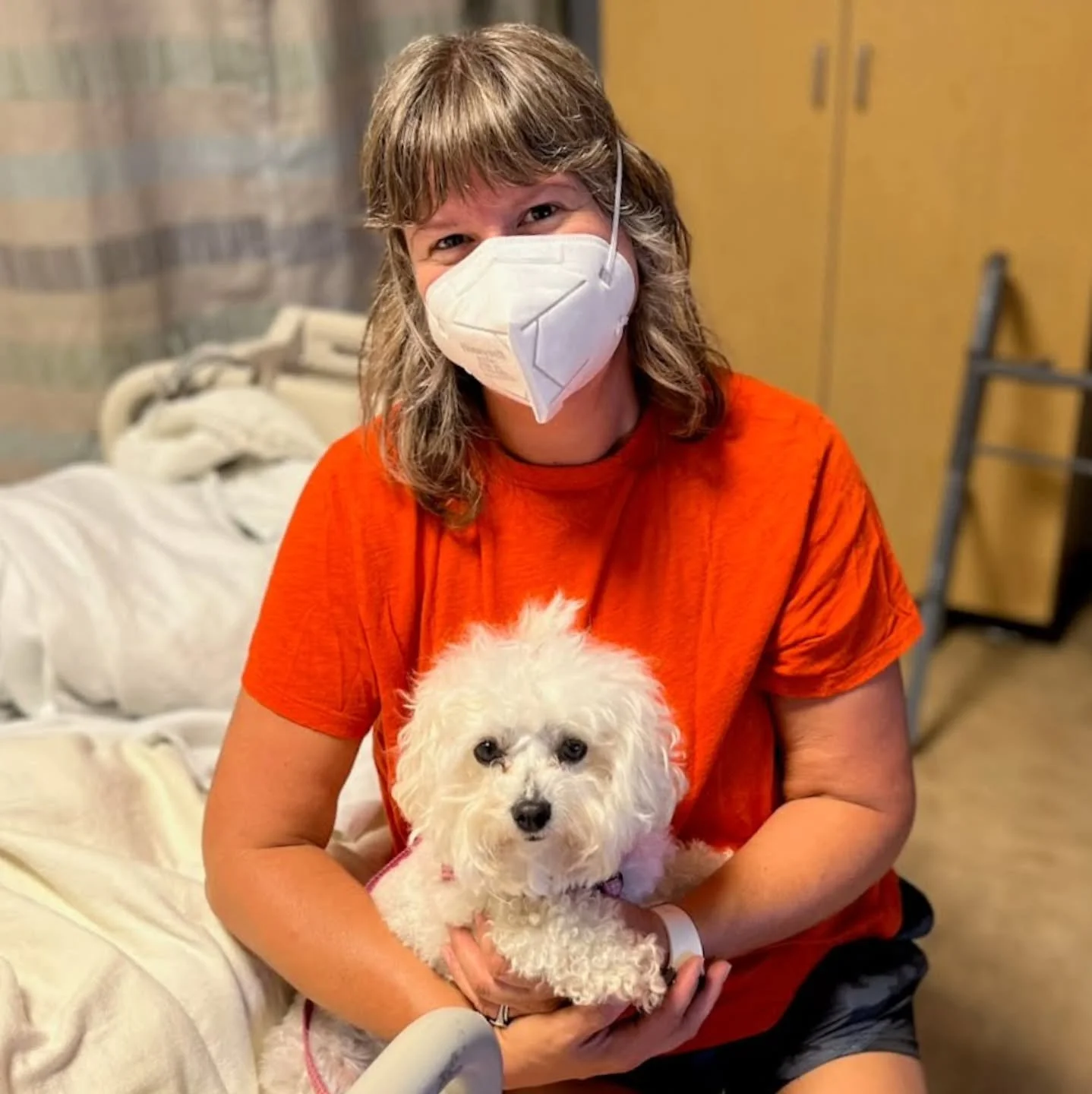 Today was truly rewarding as we had the chance to support a client in need who was unexpectedly hospitalized. We jumped right in to care for her dog during the night, and it was incredibly uplifting to bring the pup along for a hospital visit. Seeing