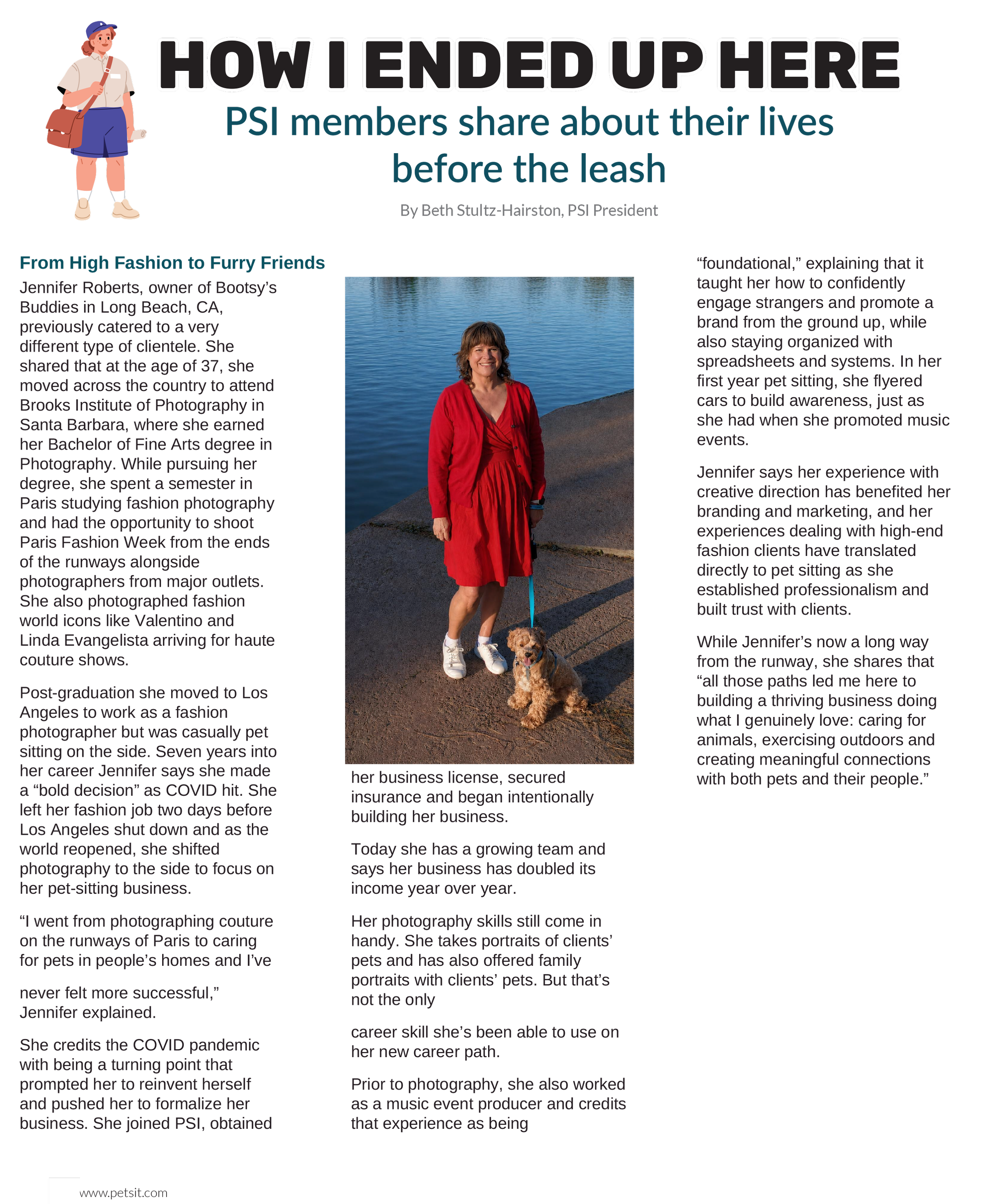 Featured by Pet Sitters International: How Every Job Led Me to Pet Sitting