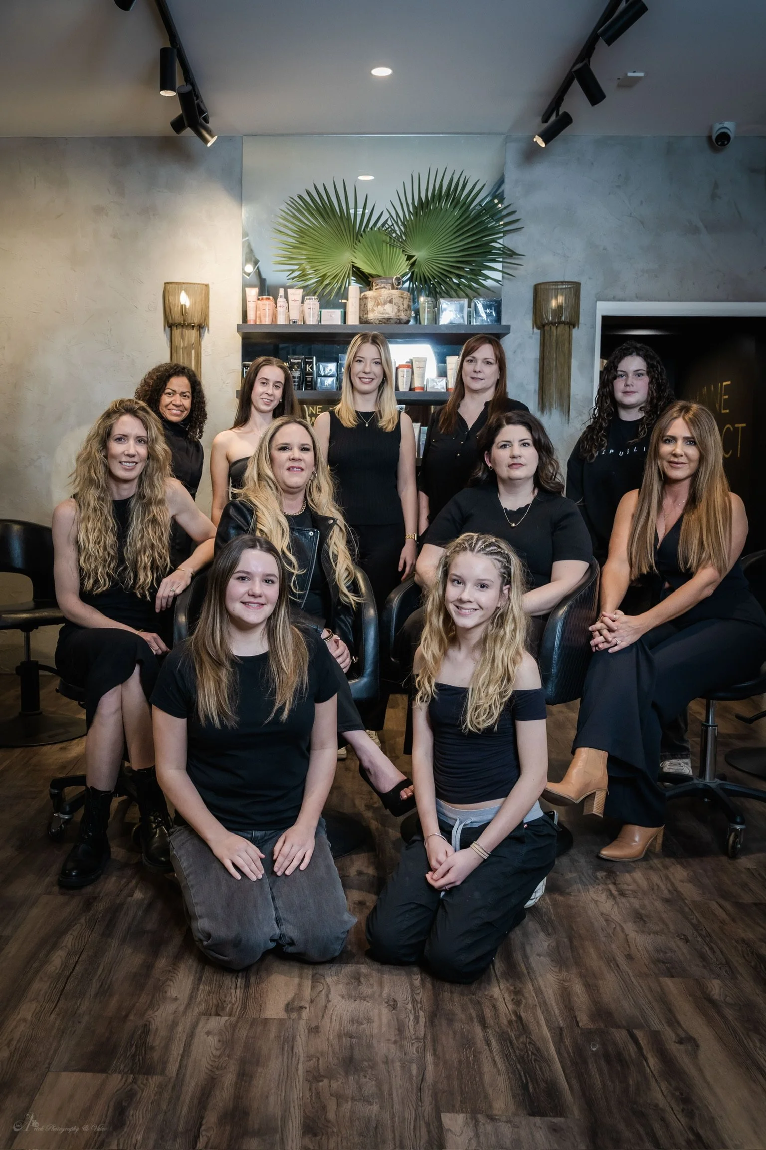Luxury Northern Beaches hair salon Mane Impact, located in Fairlight, specialising in seamless hair extensions and expert hairstyling.