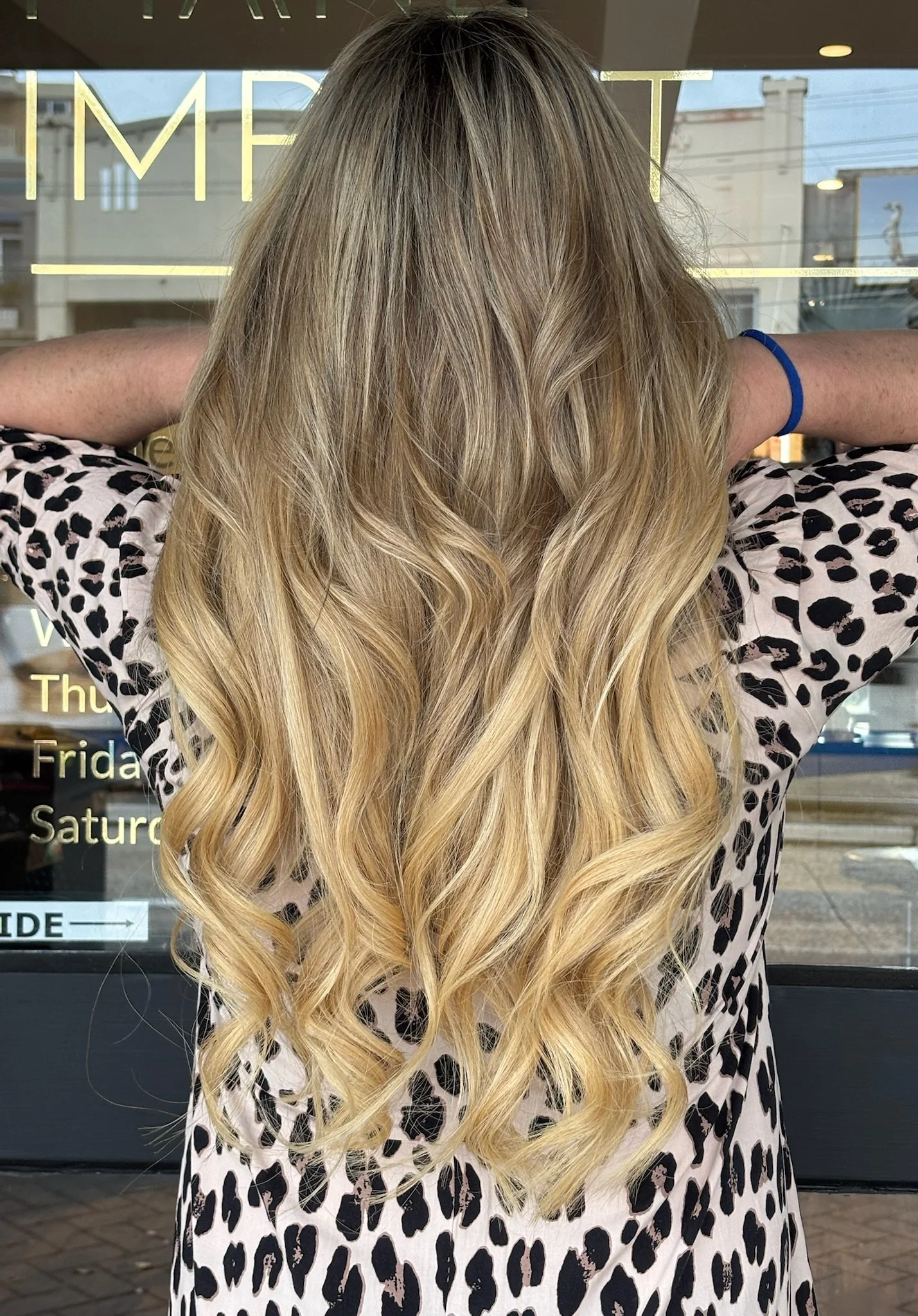 Professional hair extension specialists at Mane Impact Northern Beaches – luxury Fairlight salon delivering flawless, lasting results.