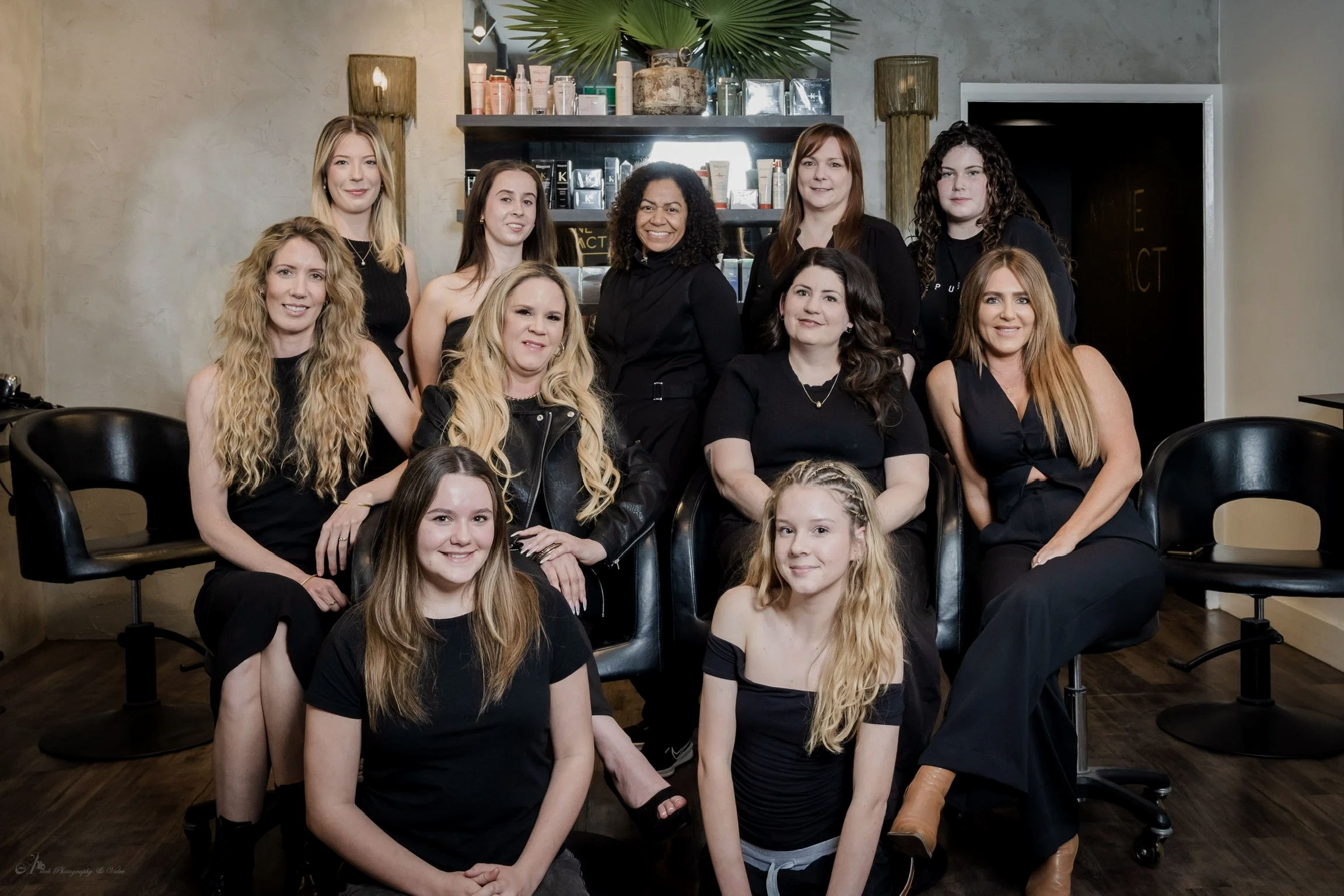Luxury Northern Beaches hair salon Mane Impact, located in Fairlight, specialising in seamless hair extensions and expert hairstyling.