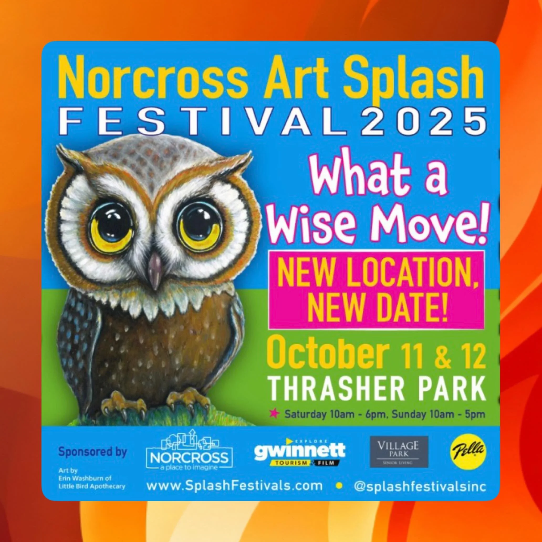 Had a great time @norcrossartsplashfestival today. Ran into some favorites @wynupottery &amp; @donrankpottery - met some new people, @cohn_creations_atl @louloupottery @keebs_pottery @lucia.artistry @denisesd3signs, and picked up some new pieces for 
