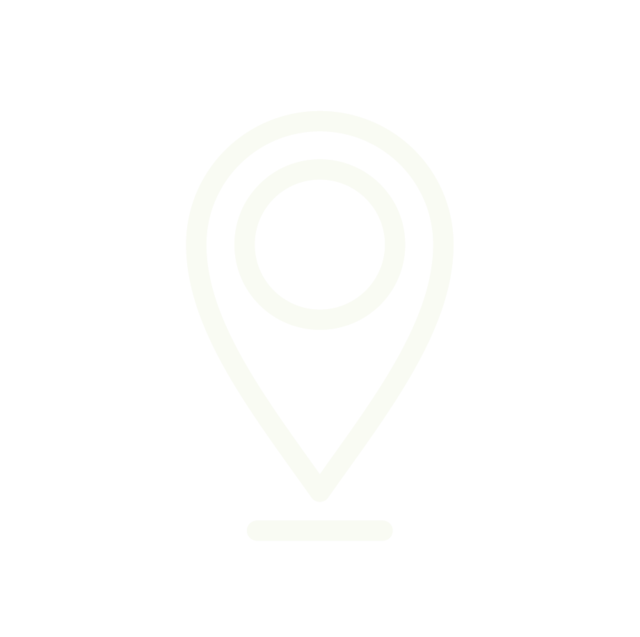 Map pin icon inside a circle in white.