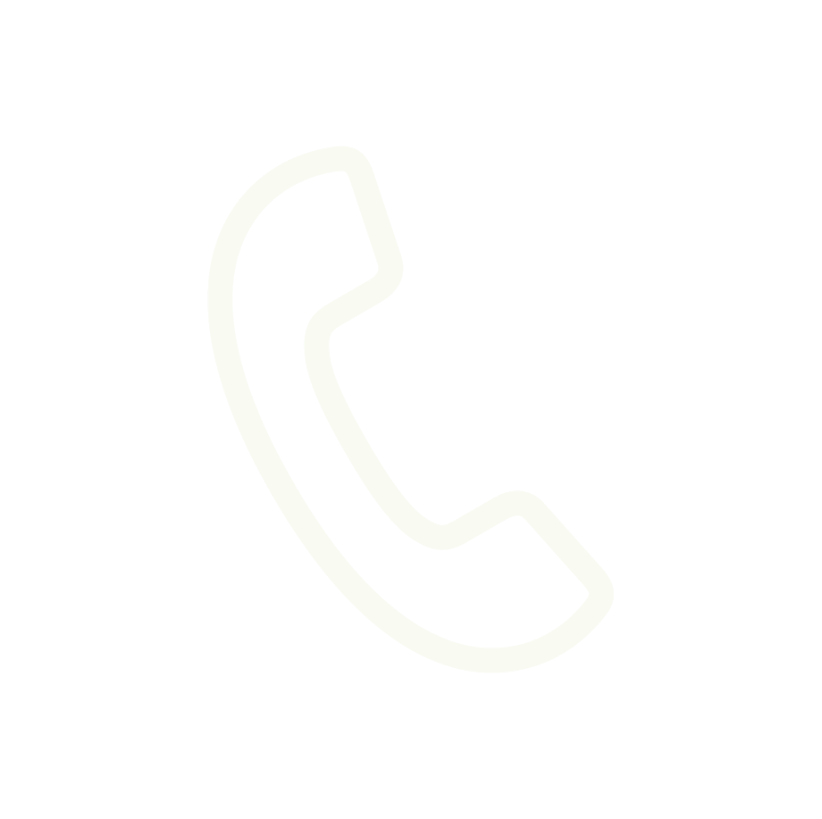 Icons of a phone receiver in white.