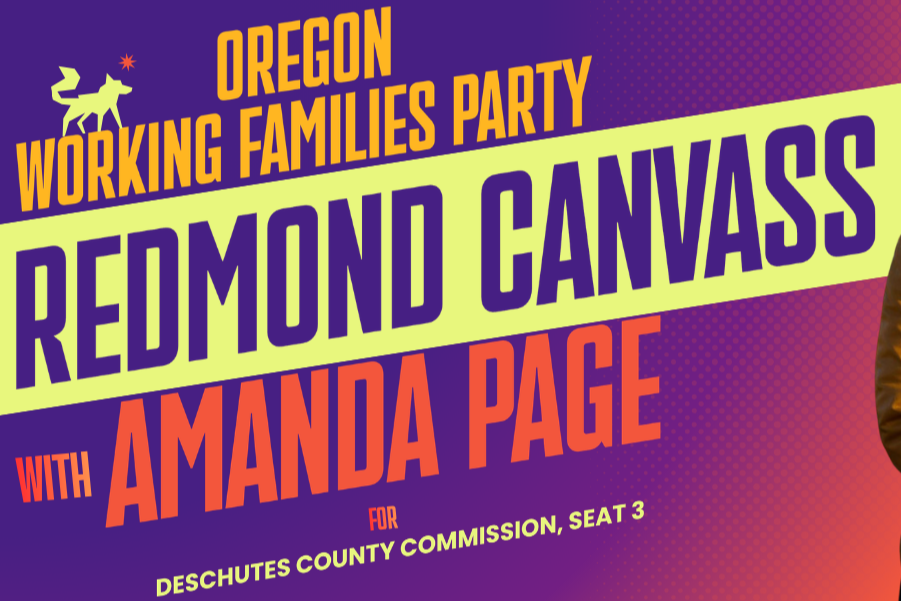 Redmond Canvass with Oregon Working Families Party