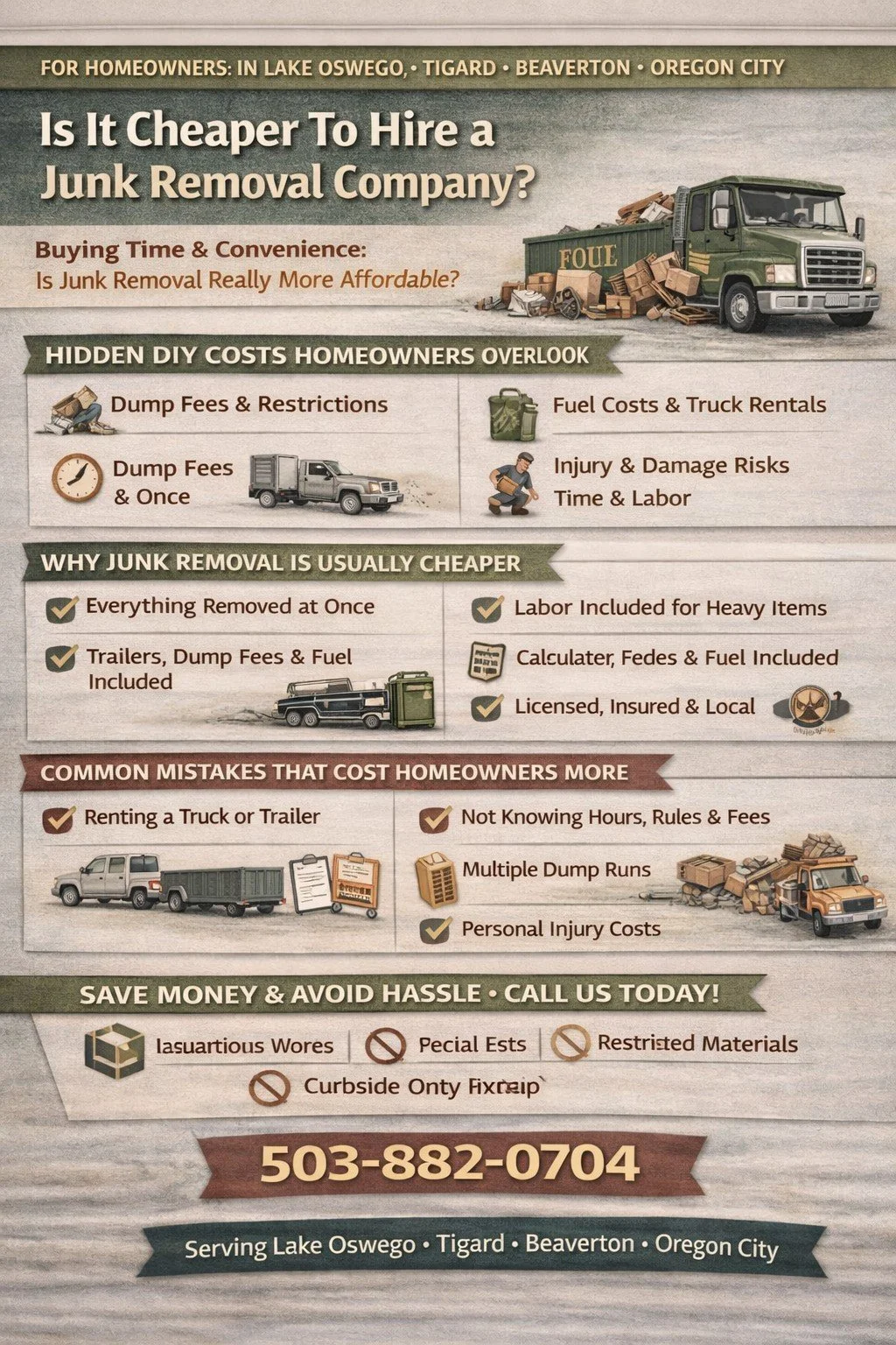 Is It Cheaper to Hire a Junk Removal Company for Home Cleanouts?