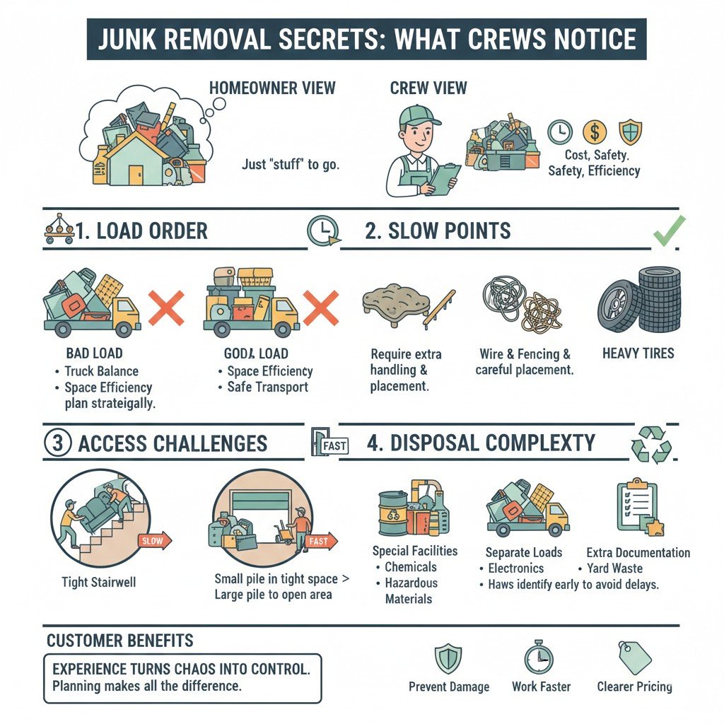 What Junk Removal Crews Notice That Homeowners Often Miss