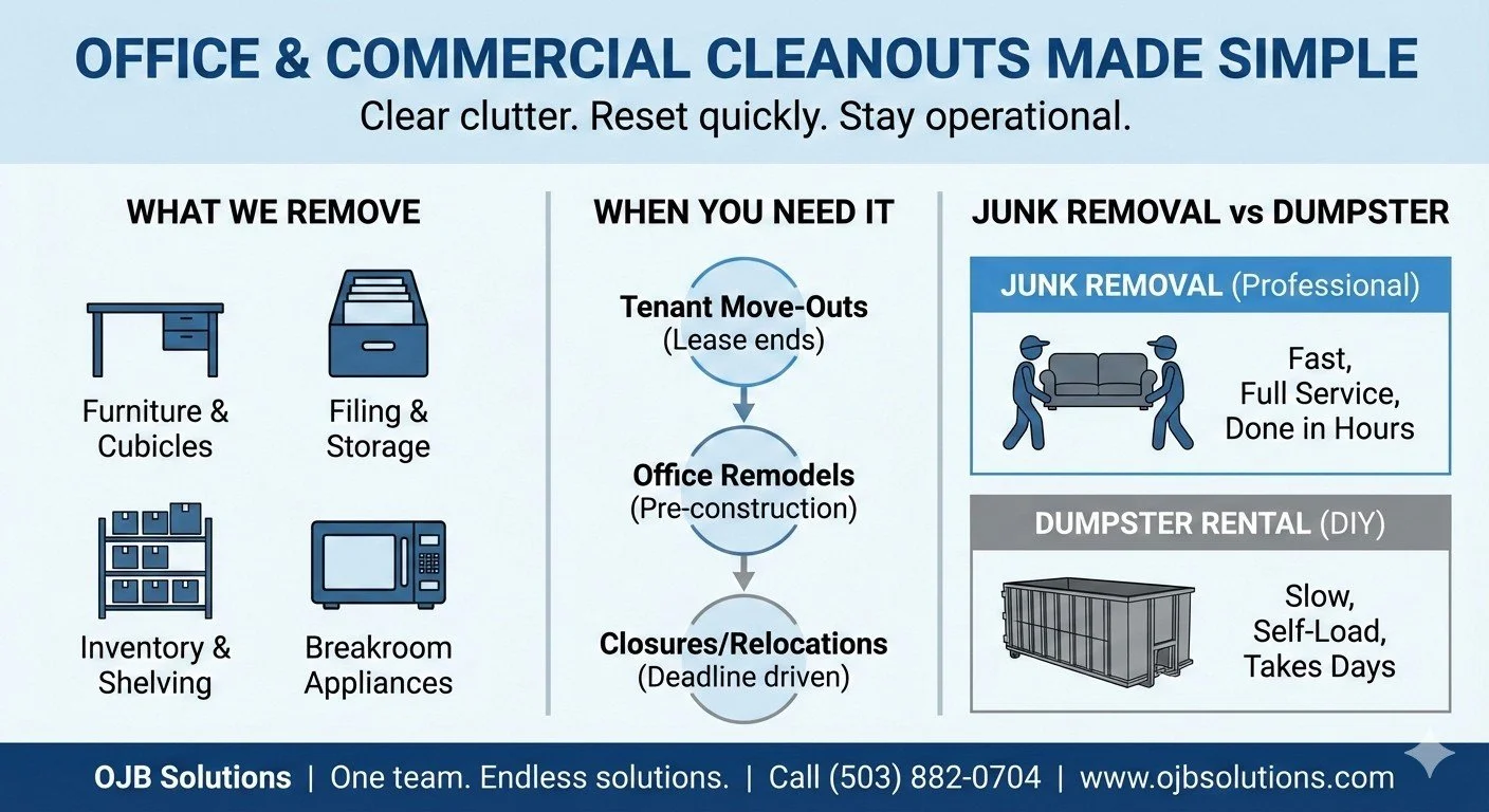 Office and Commercial Cleanouts Made Simple