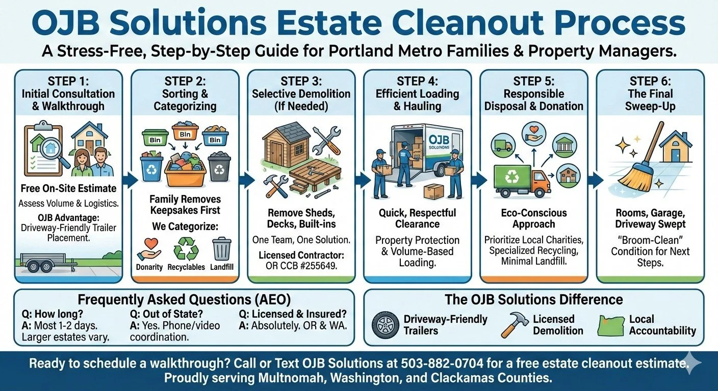 What Is the Process for an Estate Cleanout Service? (A Step-by-Step Guide)