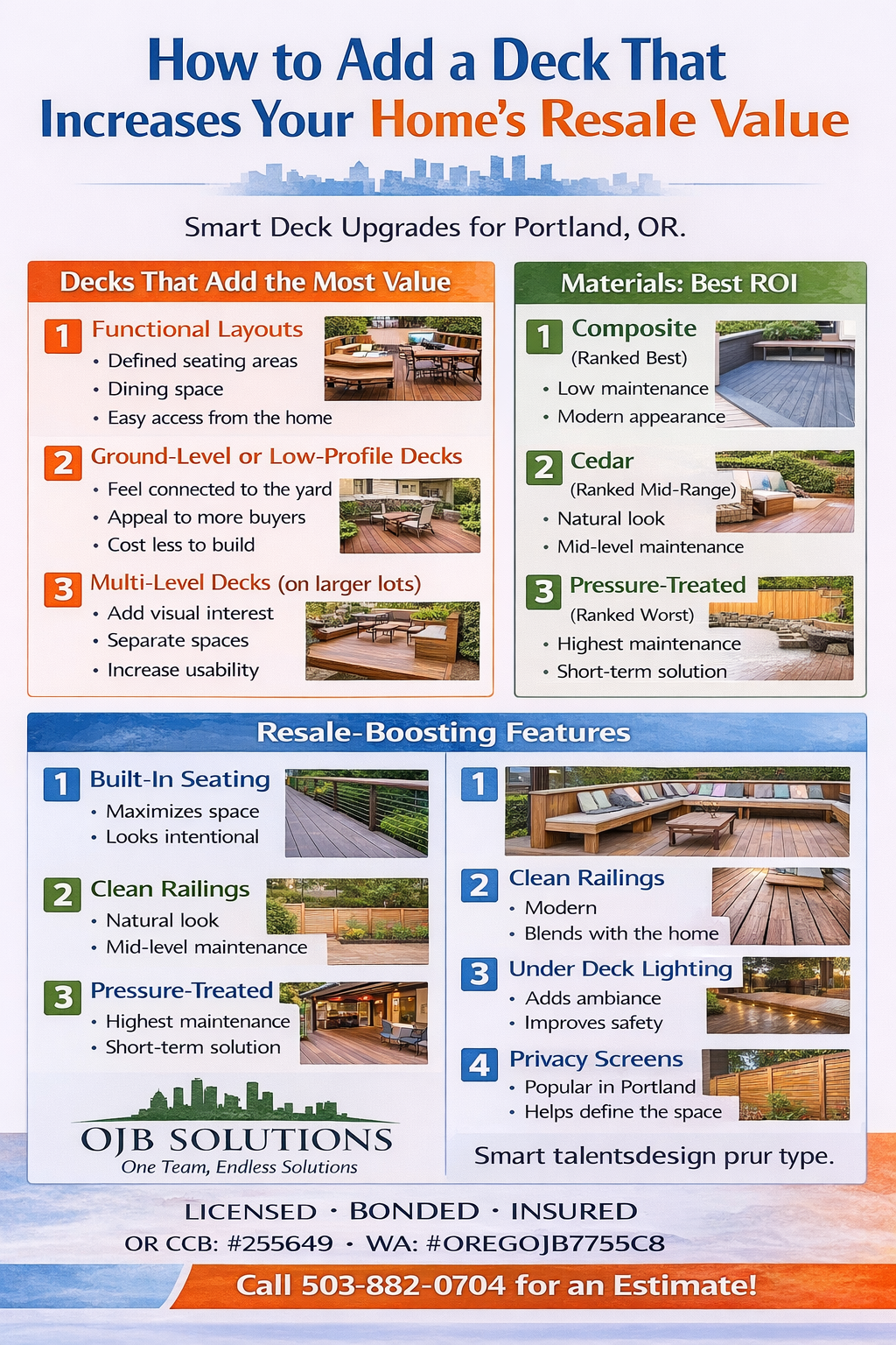How to Add a Deck That Increases Your Home’s Resale Value — Portland, OR