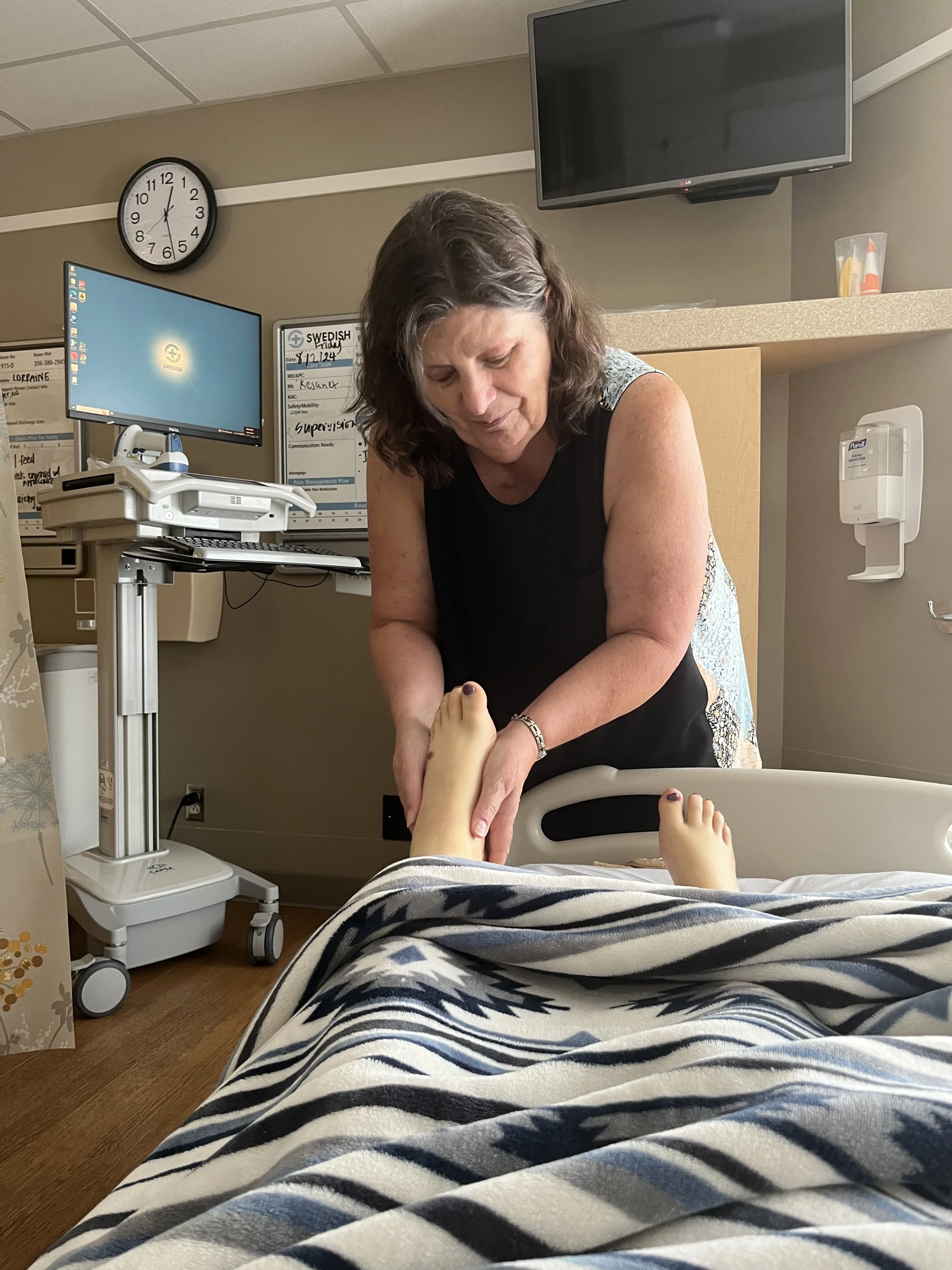 July 30, 2024 - Mom Arrives in Seattle