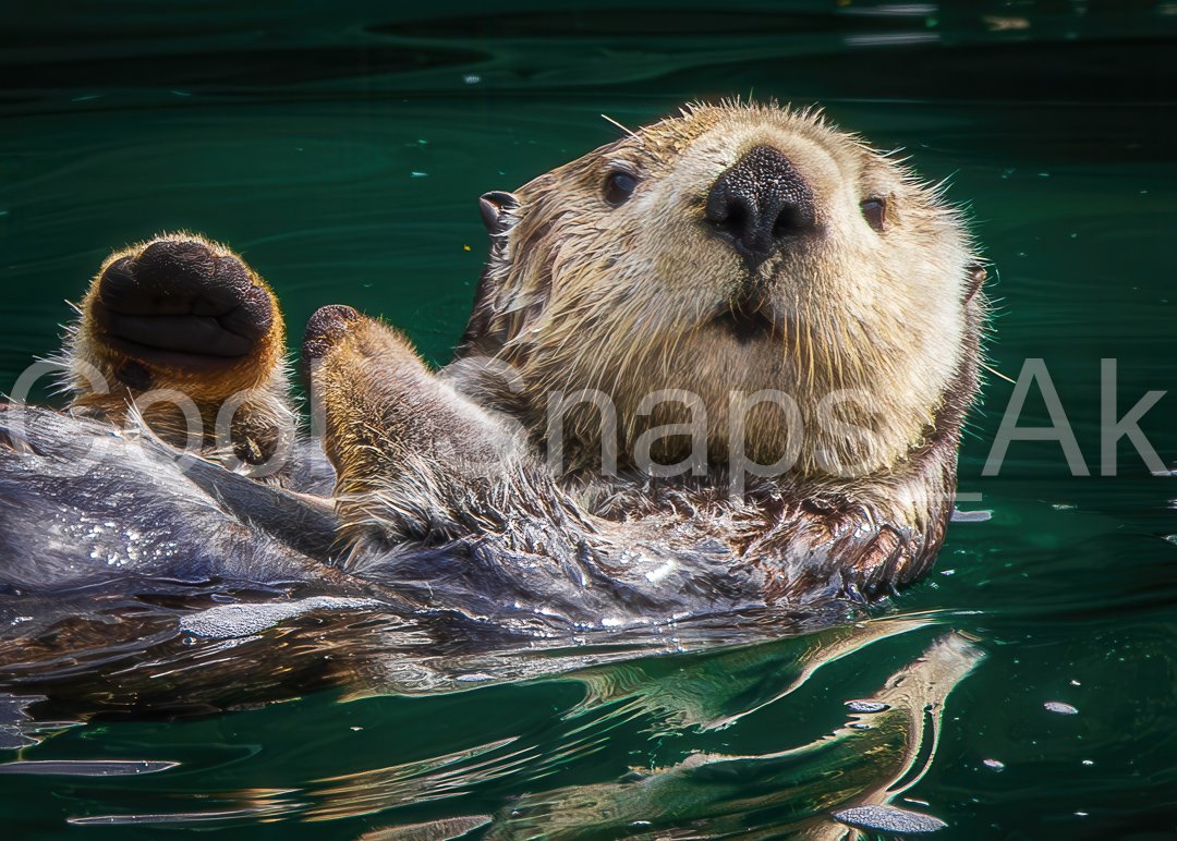 Curious Sea Otter