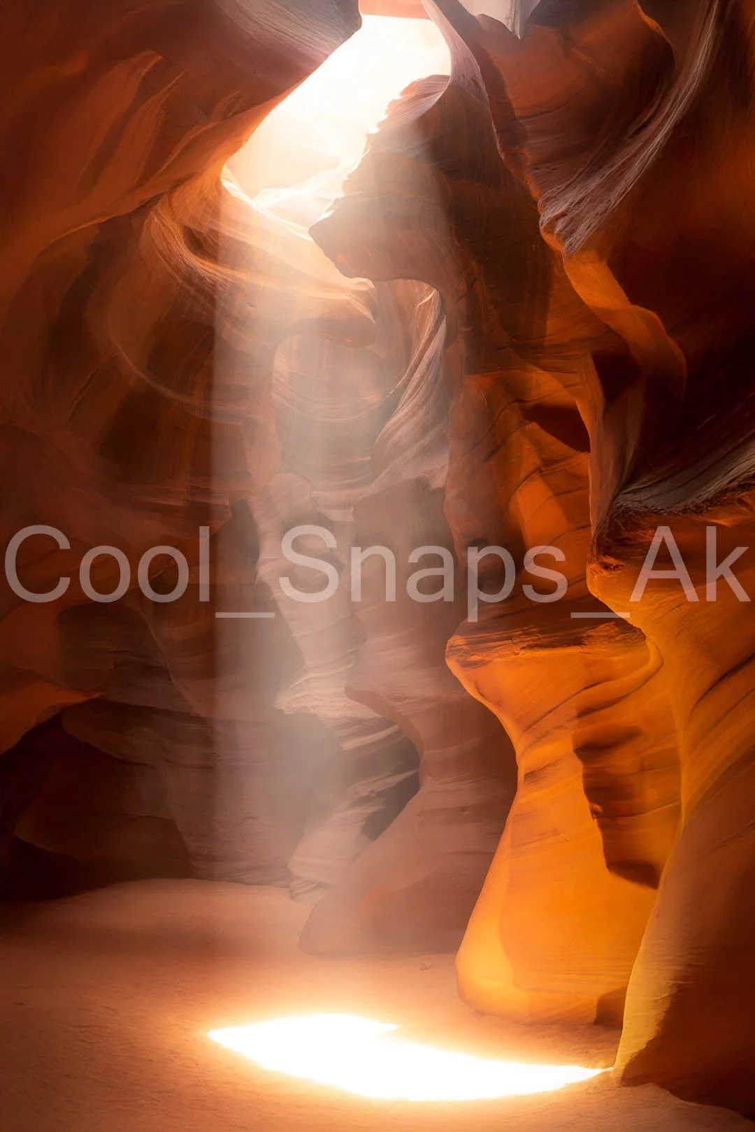 Antelope Canyon Sunbeam