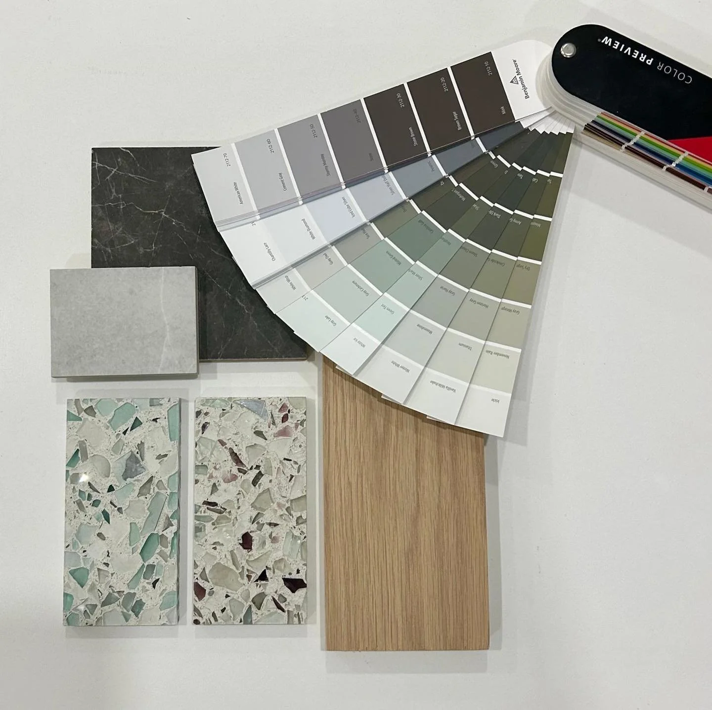 This is where ideas take shape. ✨
Our design process always begins with a tactile story &mdash; touching, pairing, and refining materials until the palette feels just right. 🎨🪵🪞

📩 Book your consultation: info@viaspazio.com
📍 Toronto &amp; GTA
?