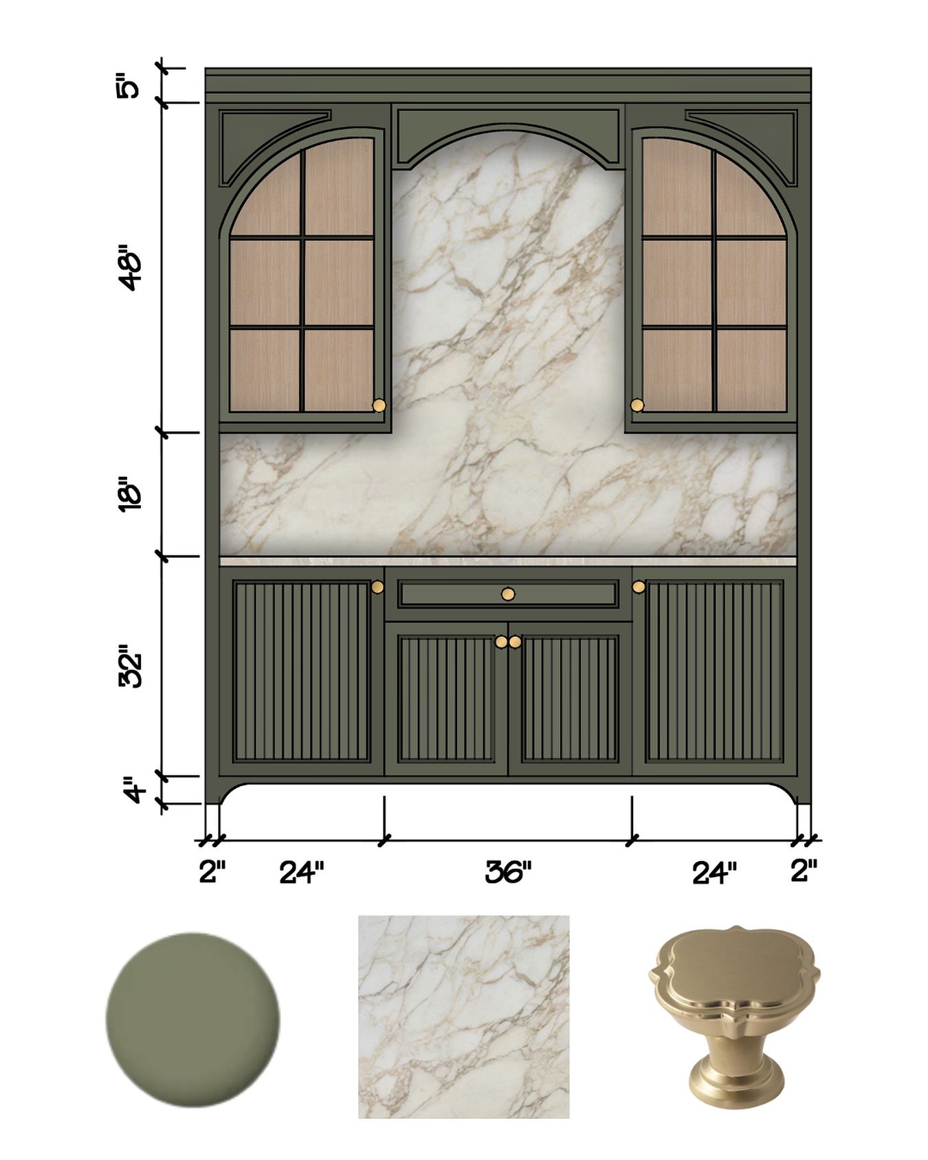 Cabinetry with character always tells a story 😍