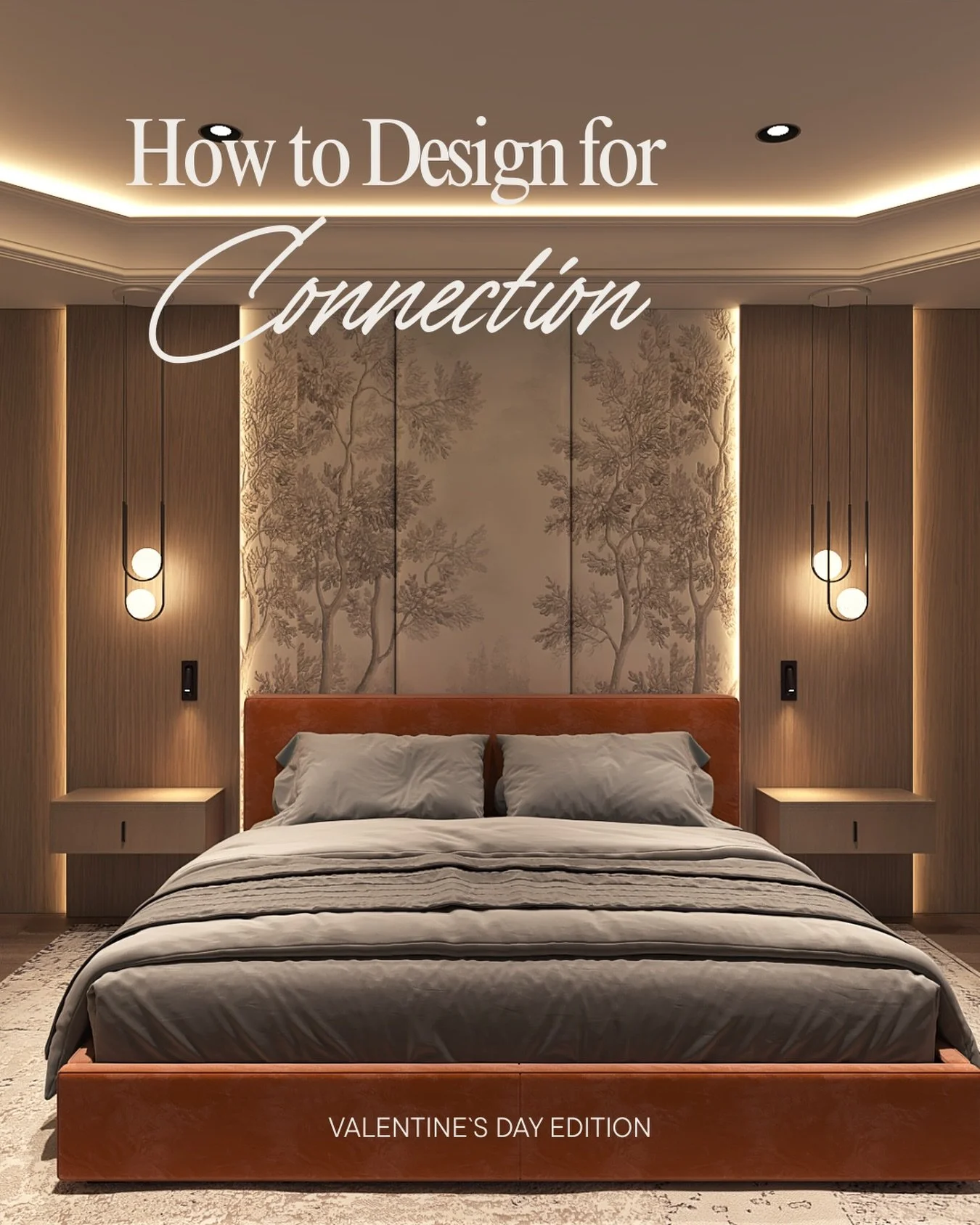 Valentine&rsquo;s Day is a perfect reminder that our homes should support connection, calm and closeness.

Design-wise, intimacy is all about the atmosphere we create. Small, thoughtful changes can completely shift how your space feels:

&bull; Revis
