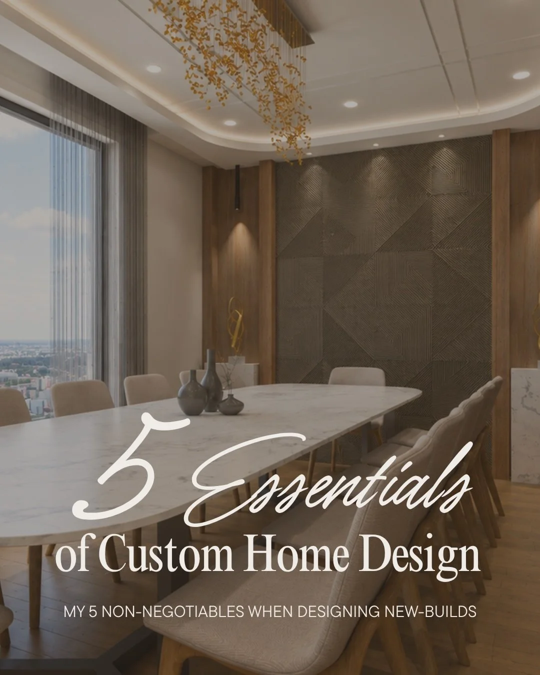 The difference between a home that feels elevated and timeless versus one that feels disconnected often comes down to intentionality.

The best custom homes are not a collection of last-minute decisions, trends, or individual beautiful pieces. They a