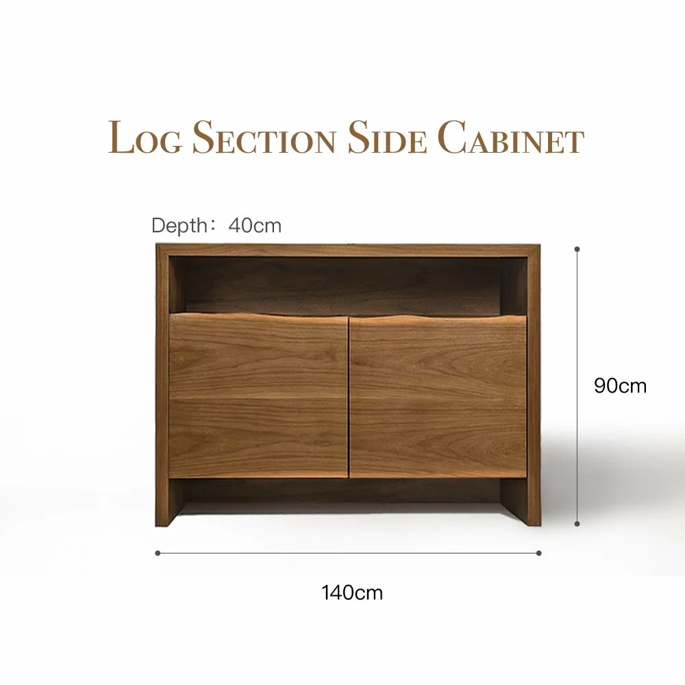 Log Section Sideboard