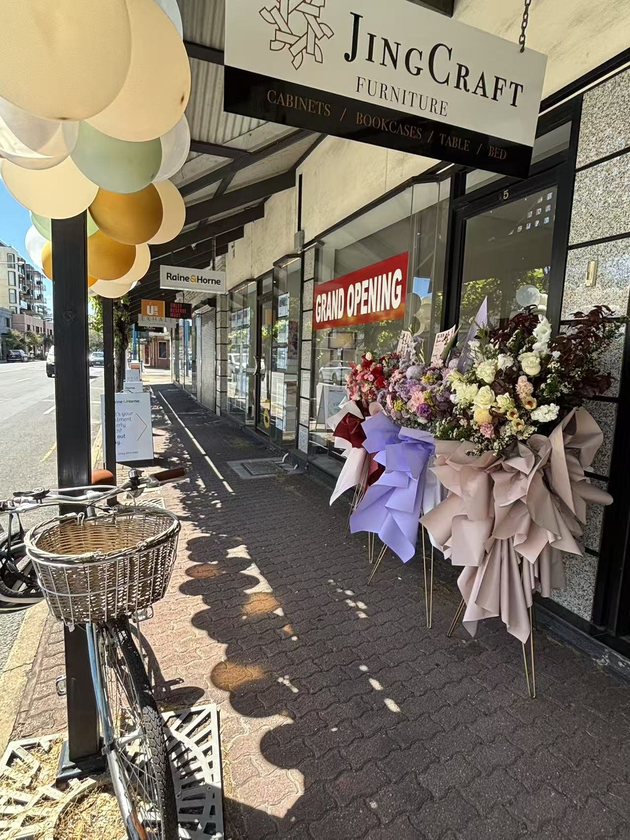 JingCraft timber furniture showroom in Malvern Adelaide