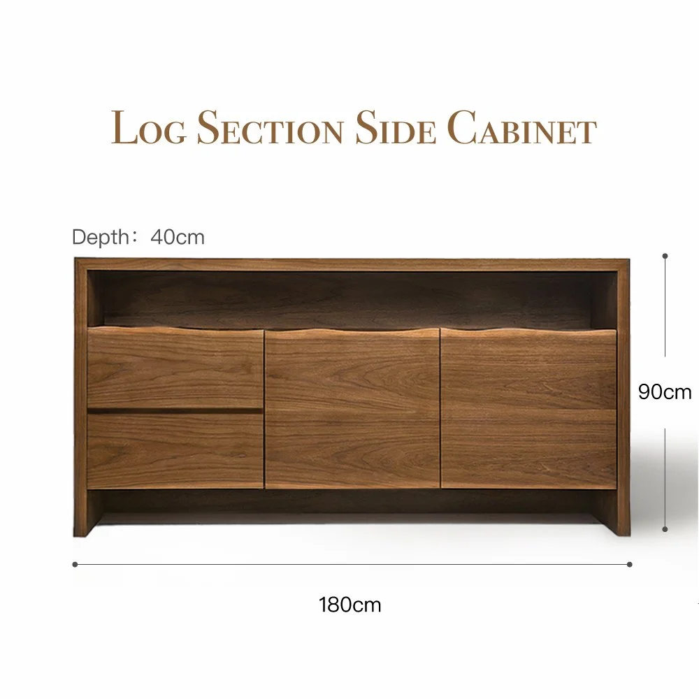 Log Section Sideboard