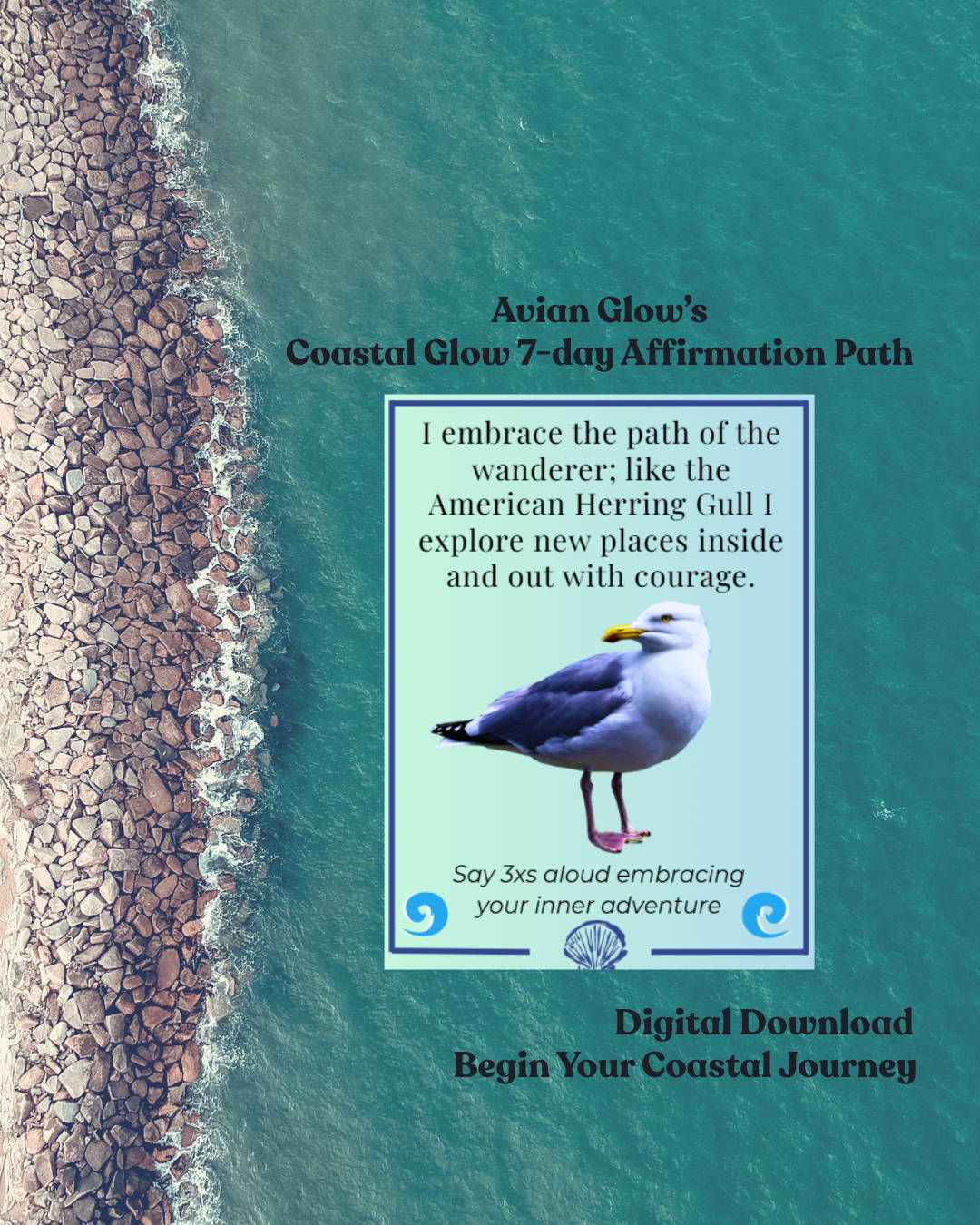 The Coastal Glow 7‑Day Affirmation Path