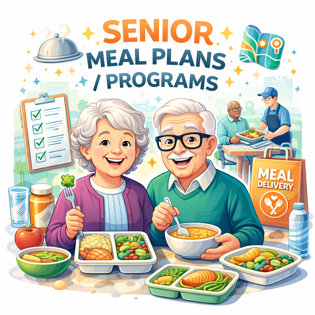 Senior meal plans and programs