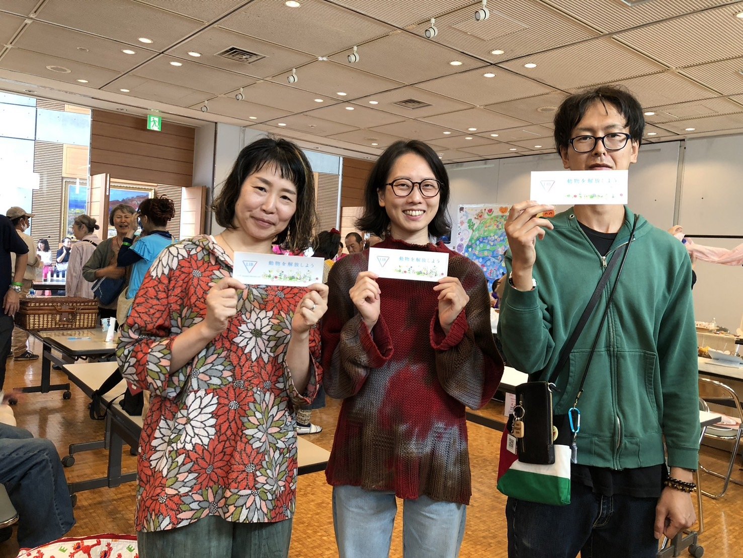 地球愛祭りに出展し、動物たちの現状を伝えました🌏