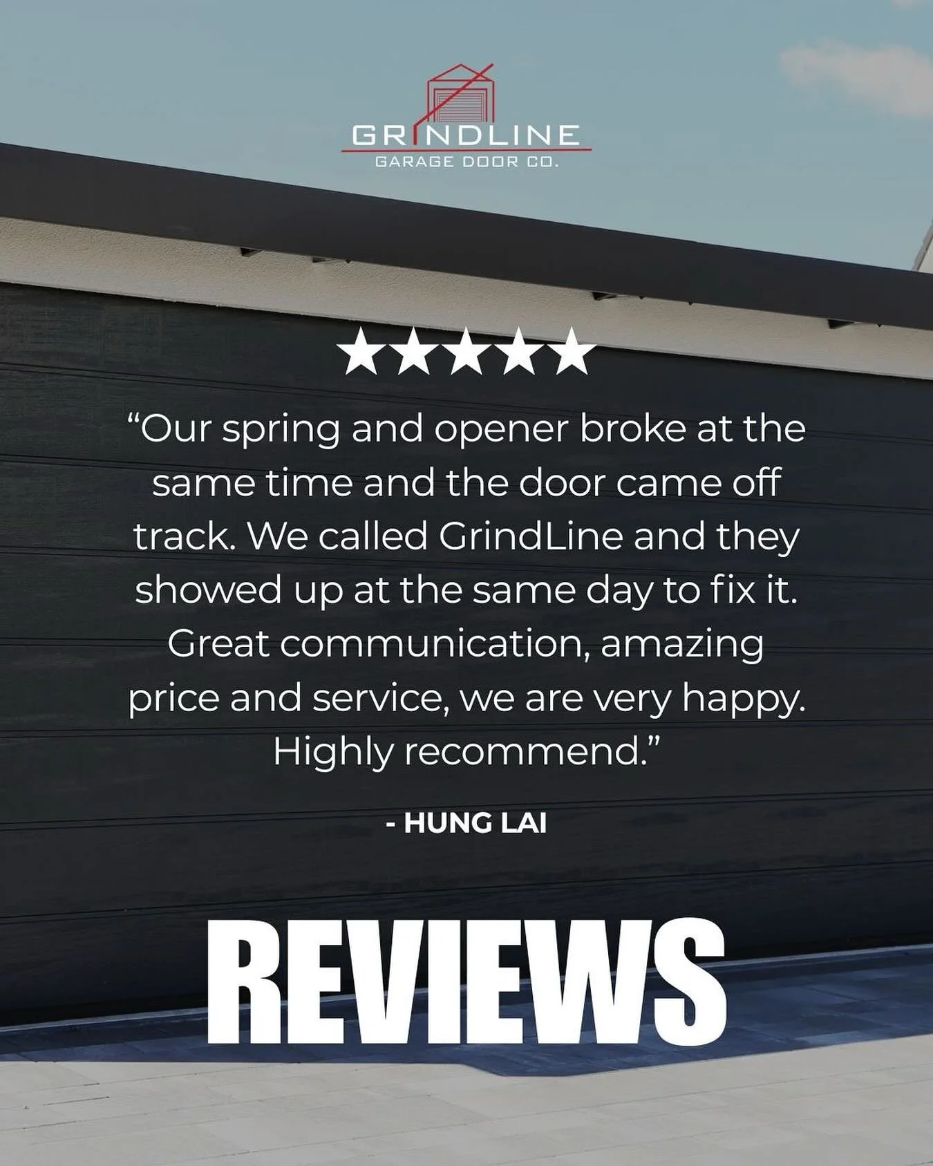 Every Monday we share our community with you. We call it Monday Messaging.

When multiple garage door issues happen at once, broken spring, failed opener, and an off-track door, you need a team that knows how to handle it fast and correctly. This wee