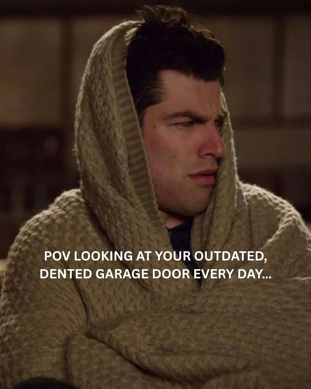 Be honest&hellip; how long have you been side-eyeing your garage door like this? 😅

Dented. Faded. Loud. Just&hellip; not it.

Then one day you finally say &ldquo;enough&rdquo; and suddenly your whole house looks upgraded 😮&zwj;🔥

A new garage doo