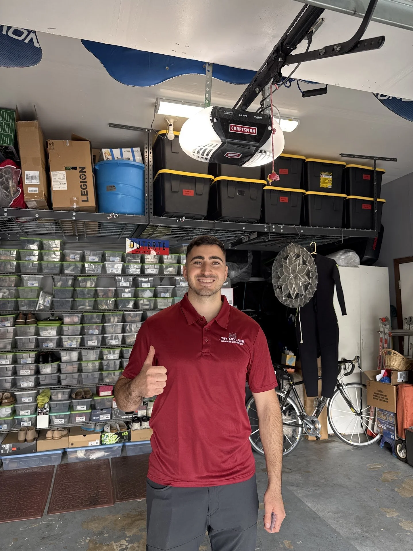 local Roseville garage door company