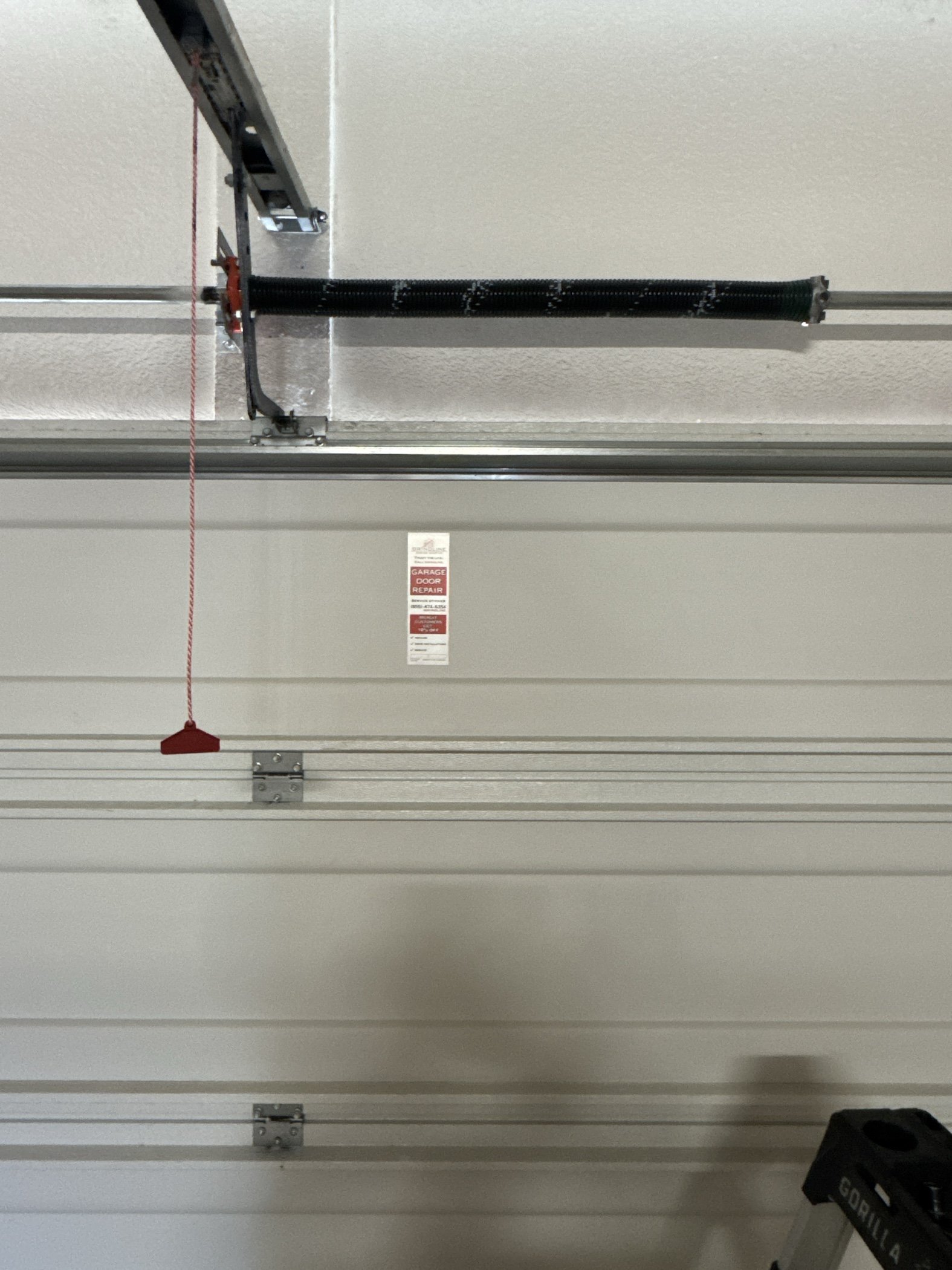 garage door spring repair Granite Bay