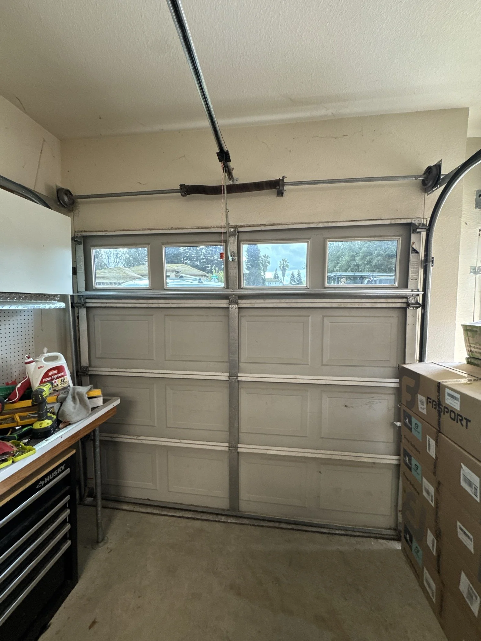 Garage door tune up and maintenance Roseville CA