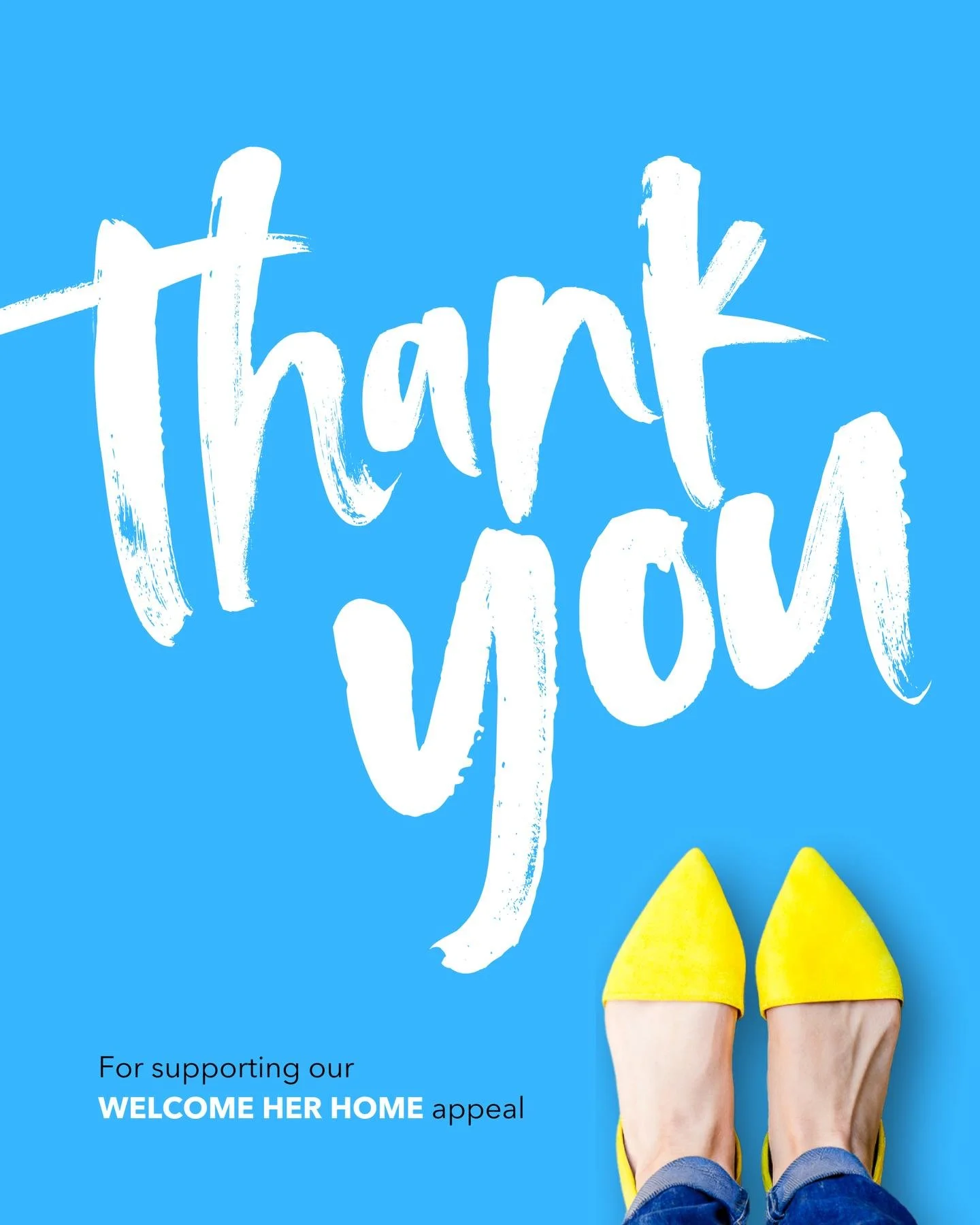 Thank YOU for supporting our WELCOME HER HOME appeal 💛

Every gift you&rsquo;ve given, whether financial, practical or prayerful, has mattered more than you may realise. Because of you, this HOME is prepared for hope to take root in the lives of the