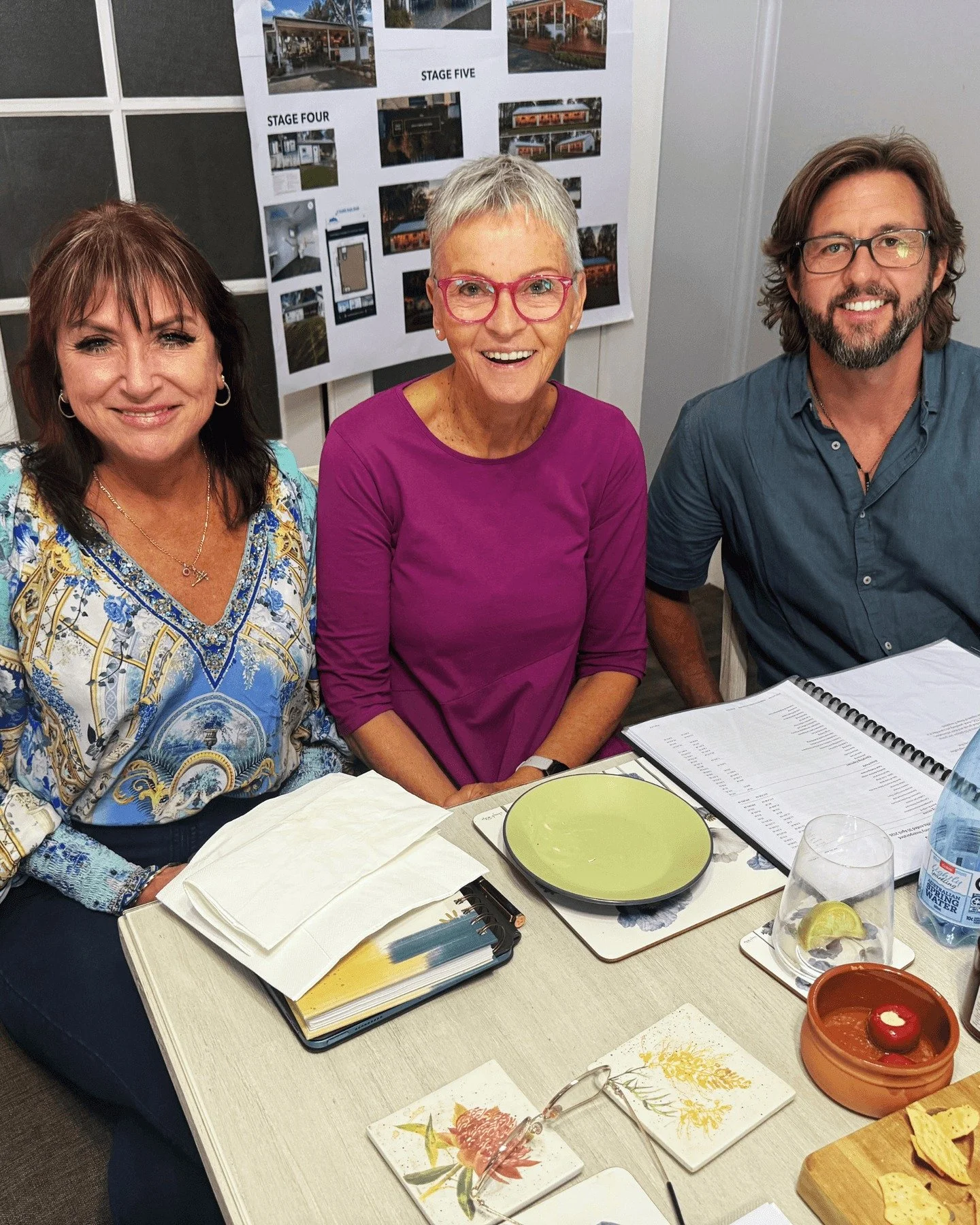 Grateful for our board 🩵

Not all pictured, but all valued. Here at our most recent meeting: Chairperson Trent and Secretary Joy, alongside founder Janine.

They show up because they believe women deserve a chance to heal and rebuild. That shared 'w
