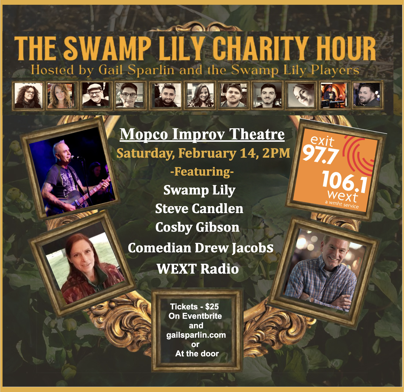 The Swamp Lily Charity Hour - February 14th