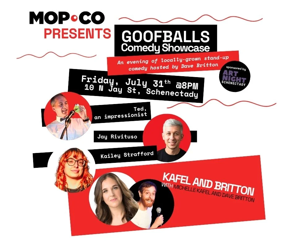 Mopco Presents: Goofballs Comedy Showcase - An evening of locally-grown stand-up comedy