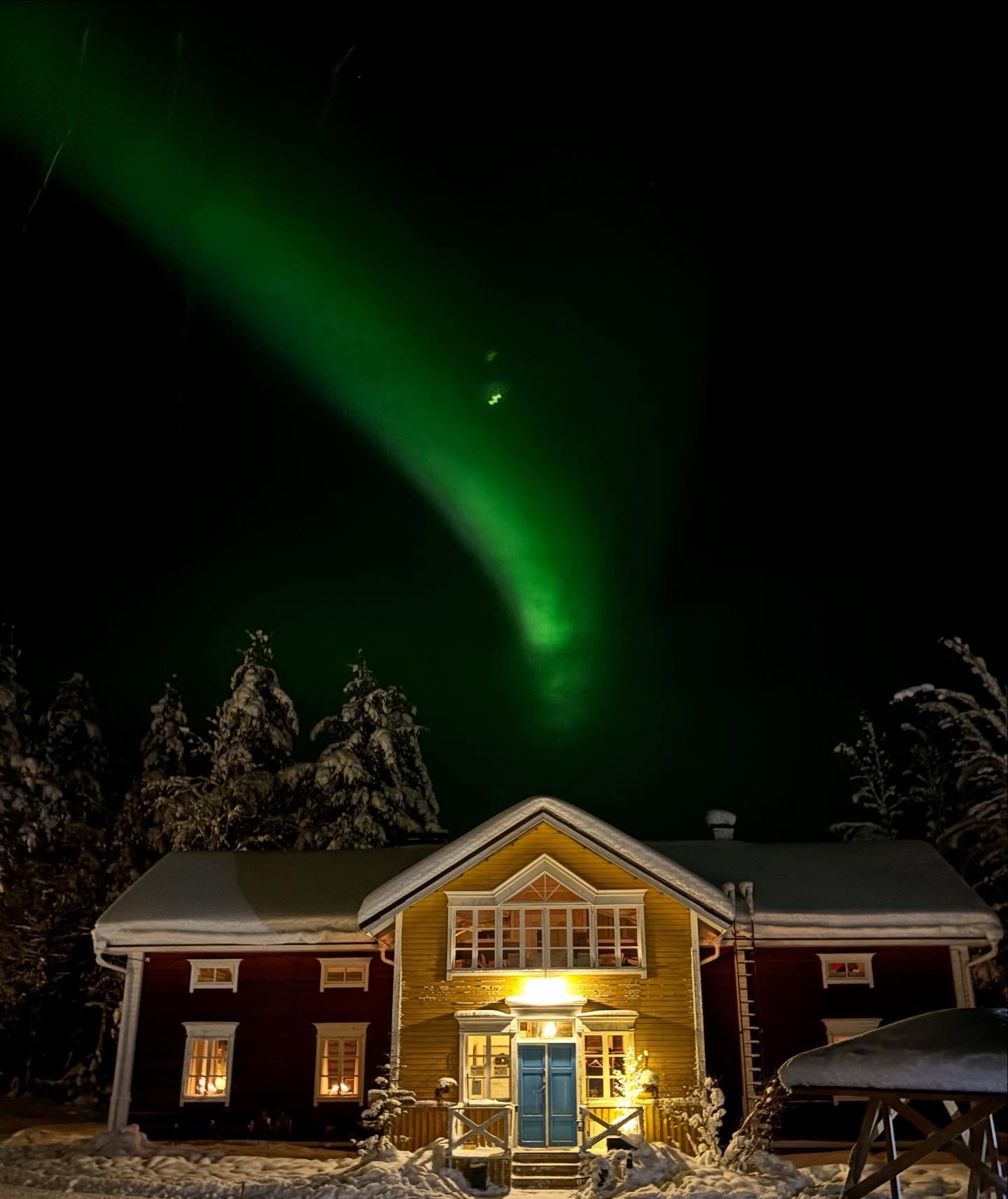 AURORA 💚

You can see the Aurora from our restaurant very nicely!

Come, have a dinner and watch Aurora with us 💚

#aurora #lapland #restaurant #rovaniemi #finland